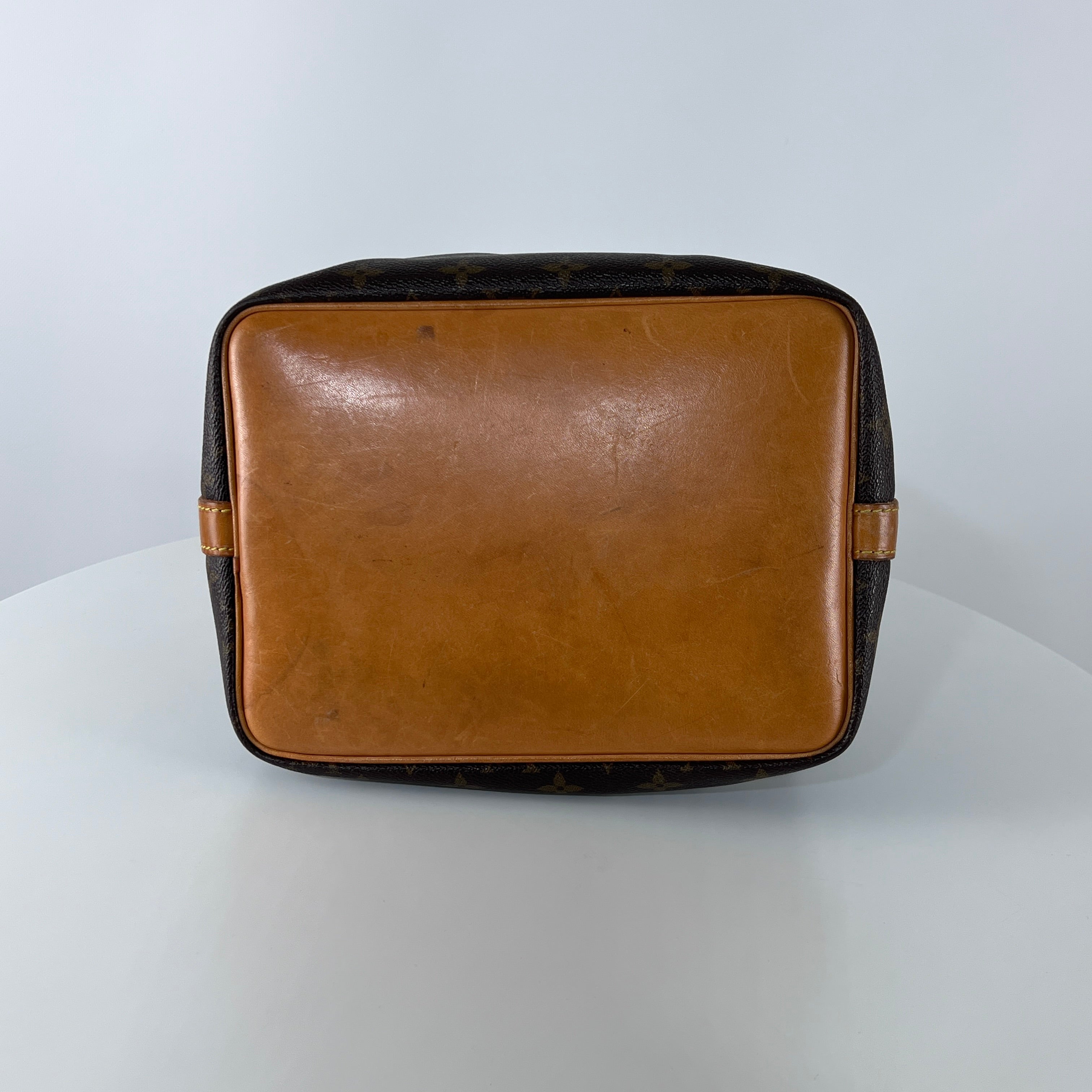 Sac à main LOUIS VUITTON Noé PM toile et cuir marron