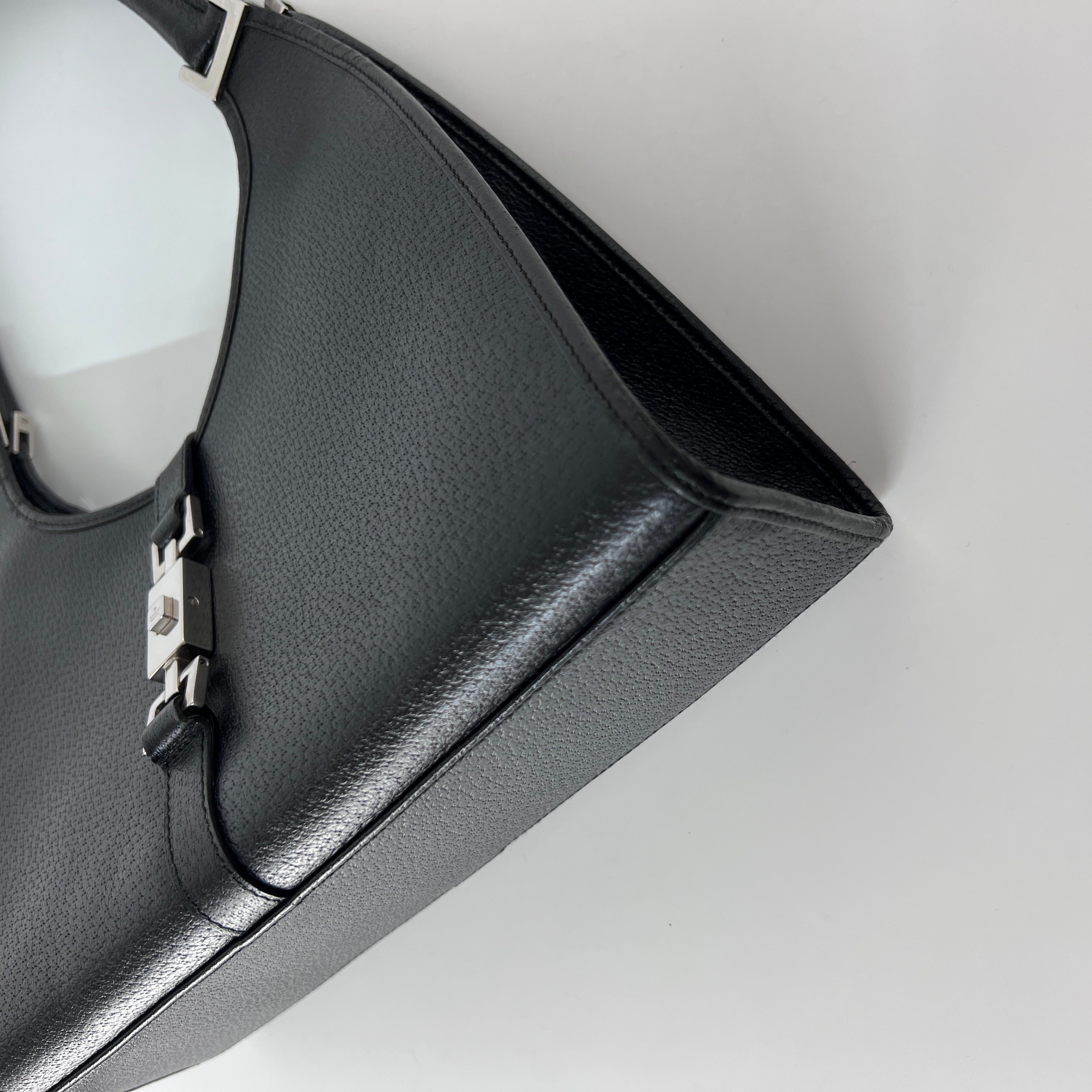 Sac à main GUCCI Jackie cuir noir