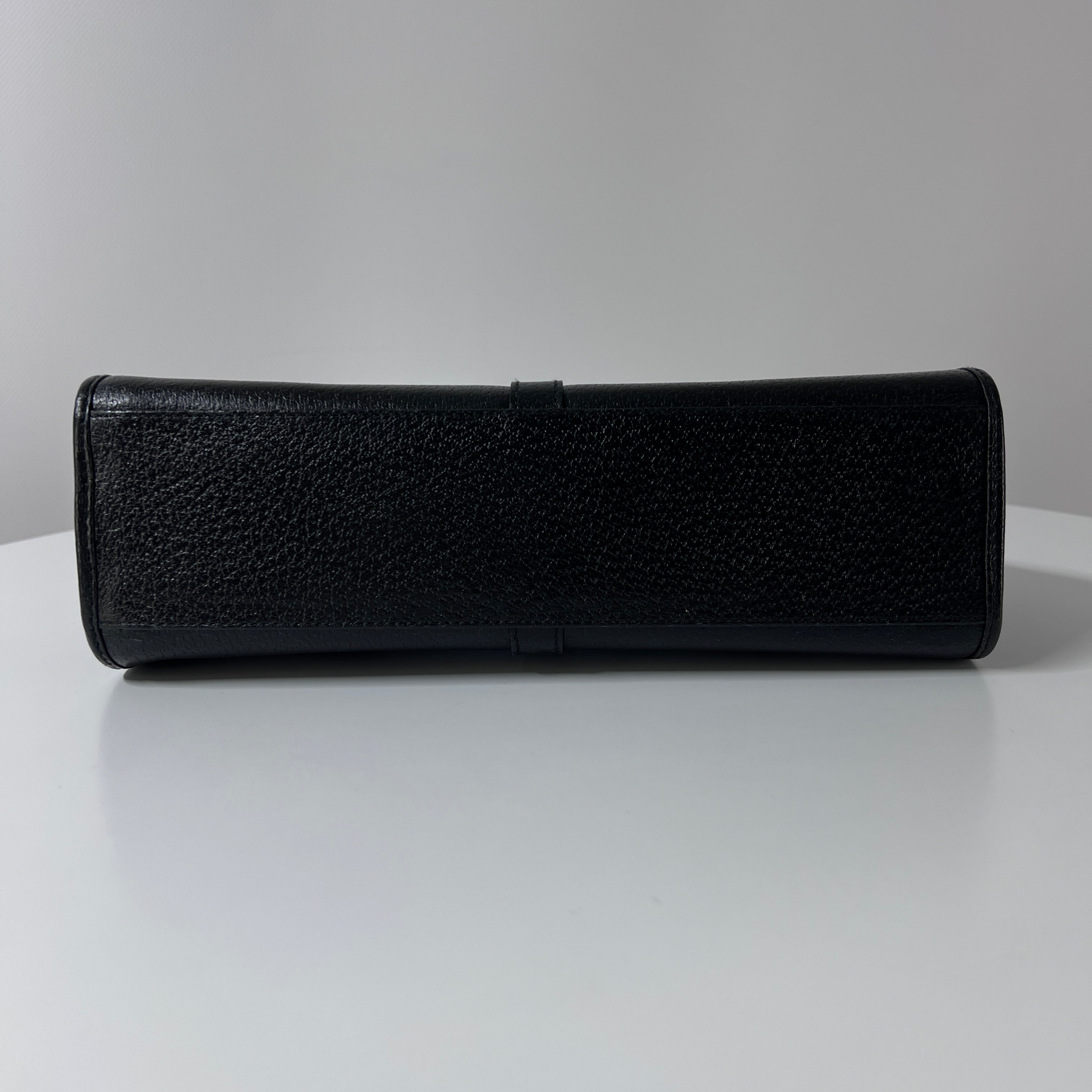 GUCCI Jackie black leather handbag