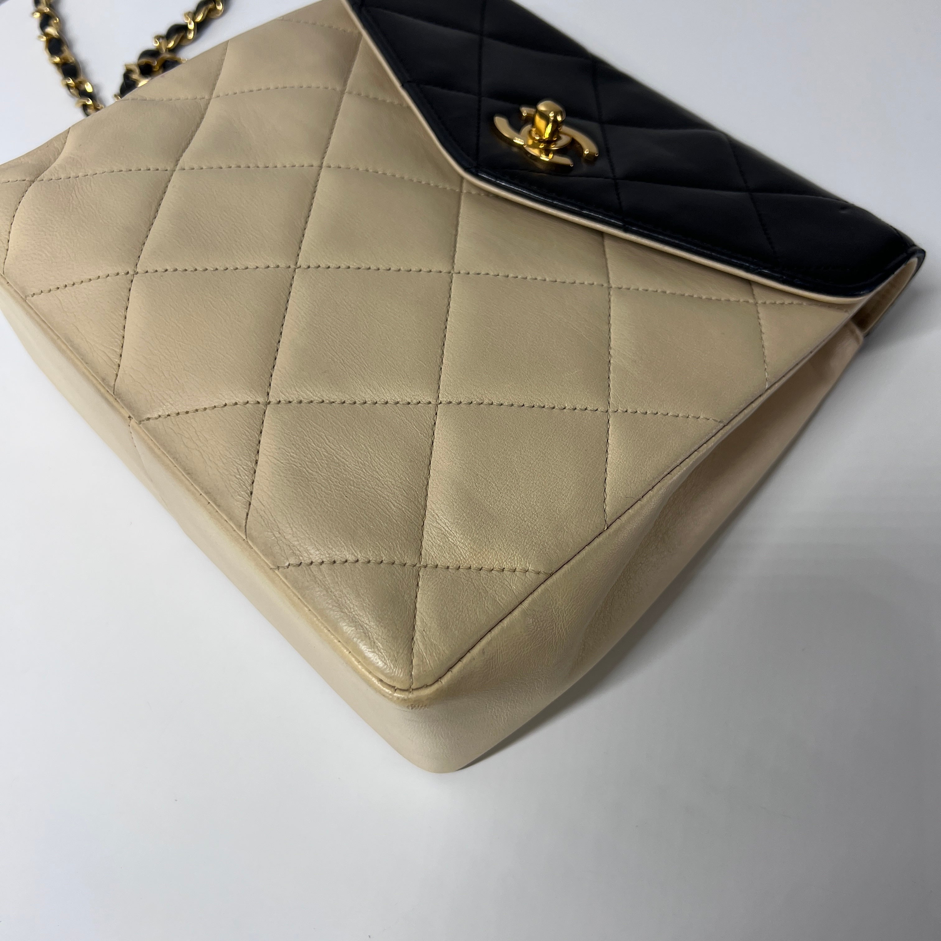 CHANEL Timeless two-tone handbag