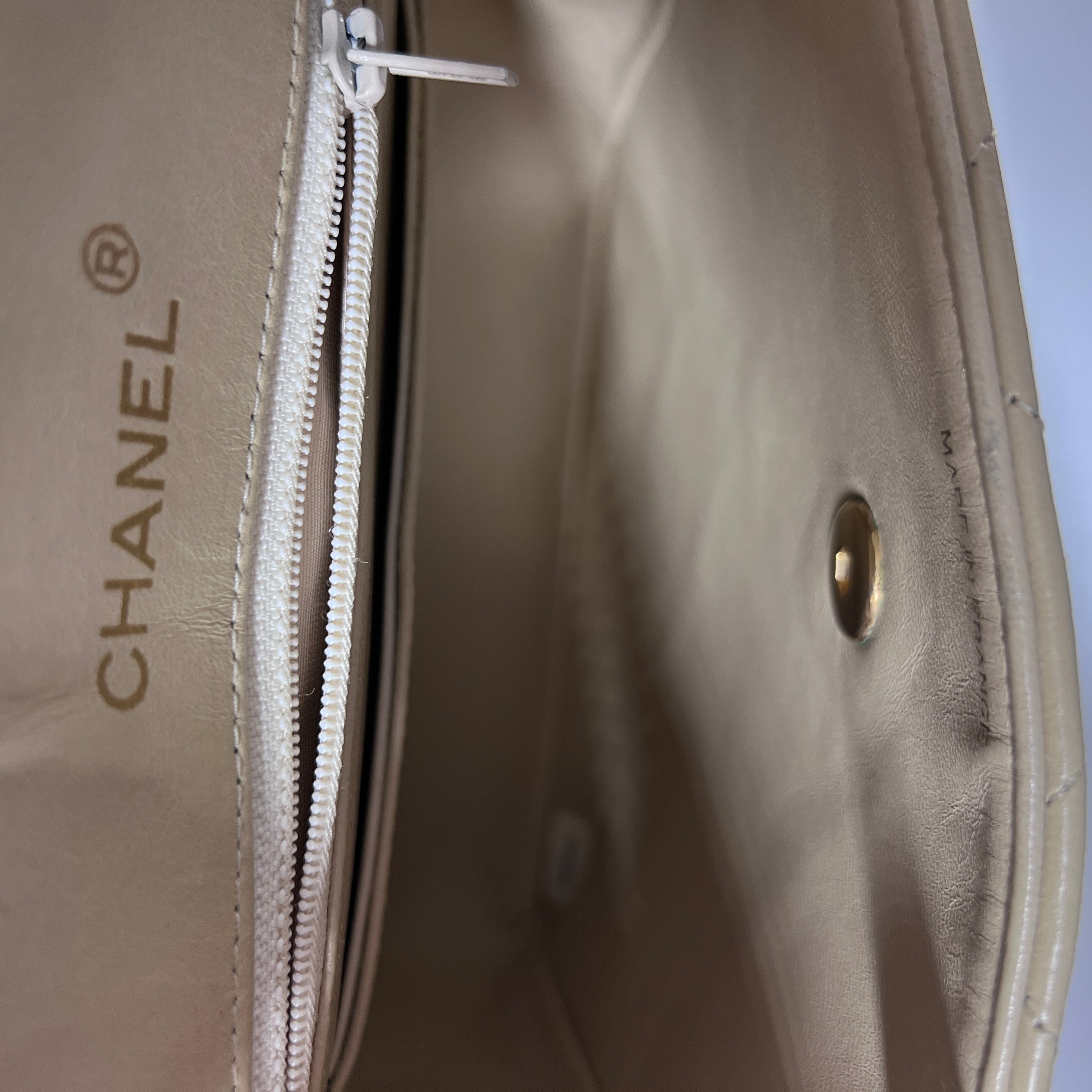 CHANEL Timeless two-tone handbag