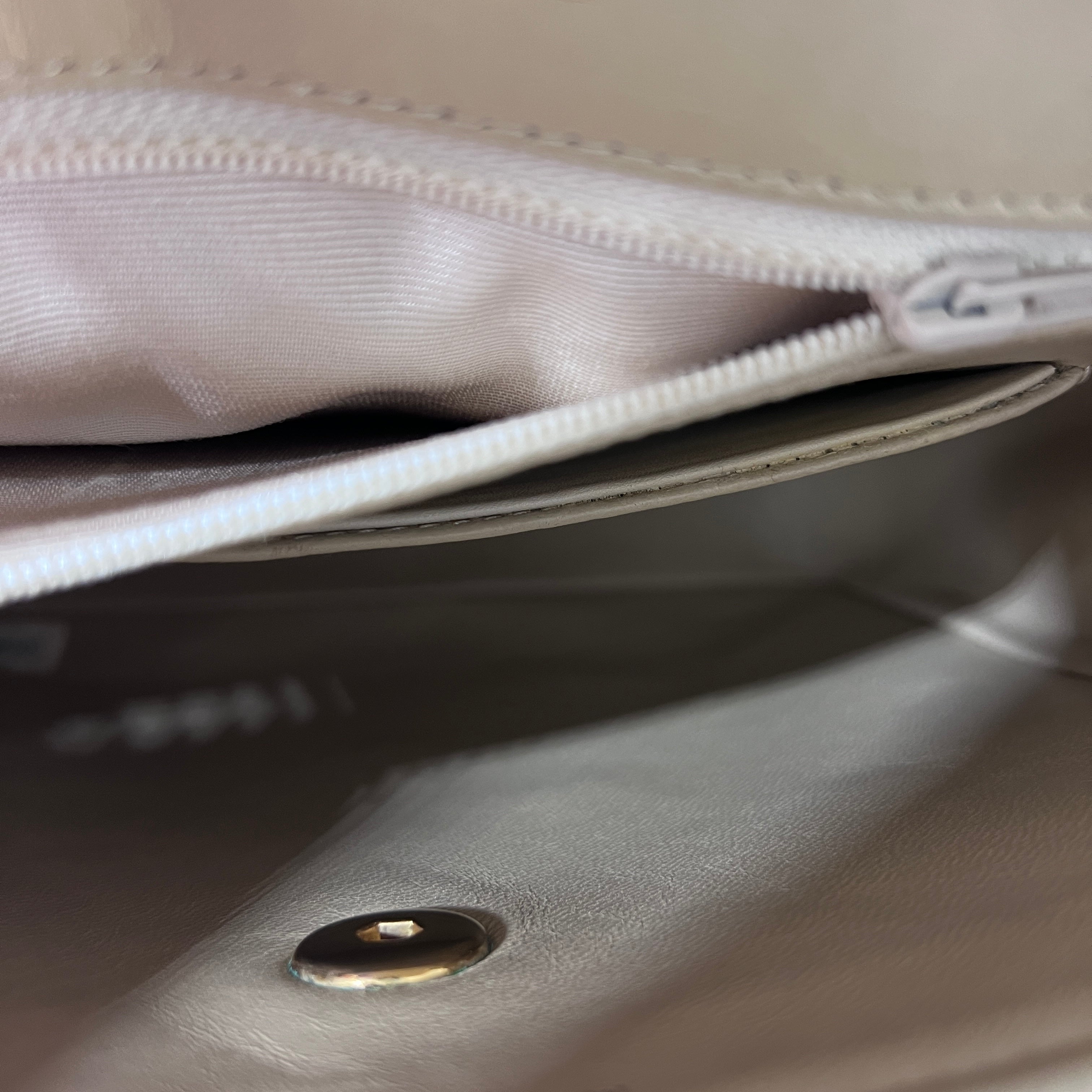 CHANEL Timeless two-tone handbag