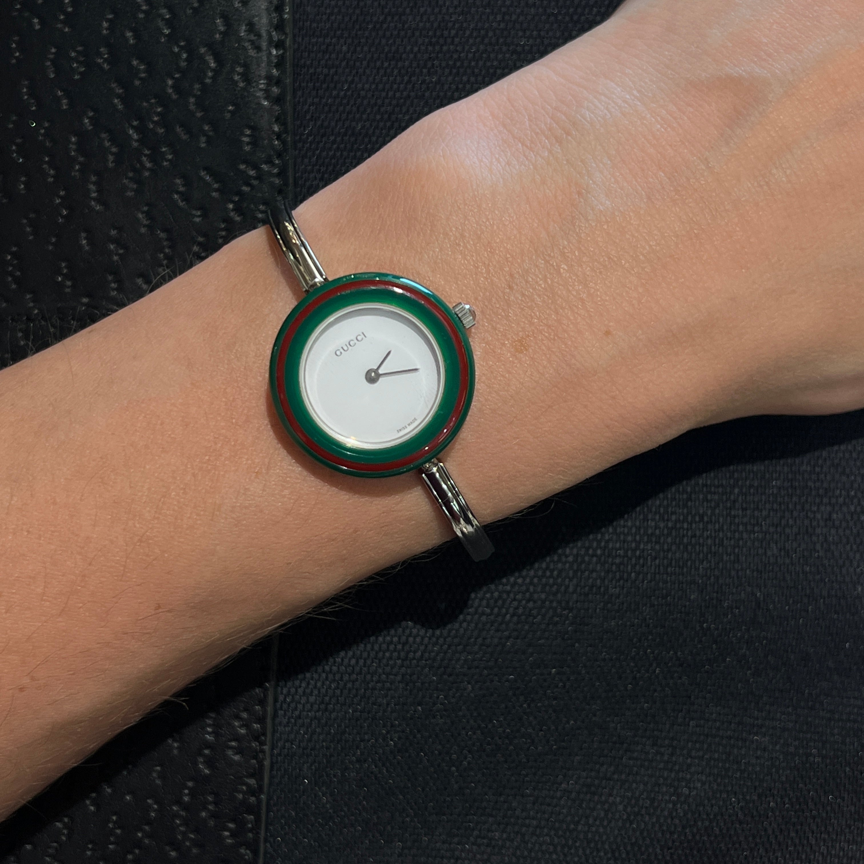 Montre GUCCI Play acier argenté
