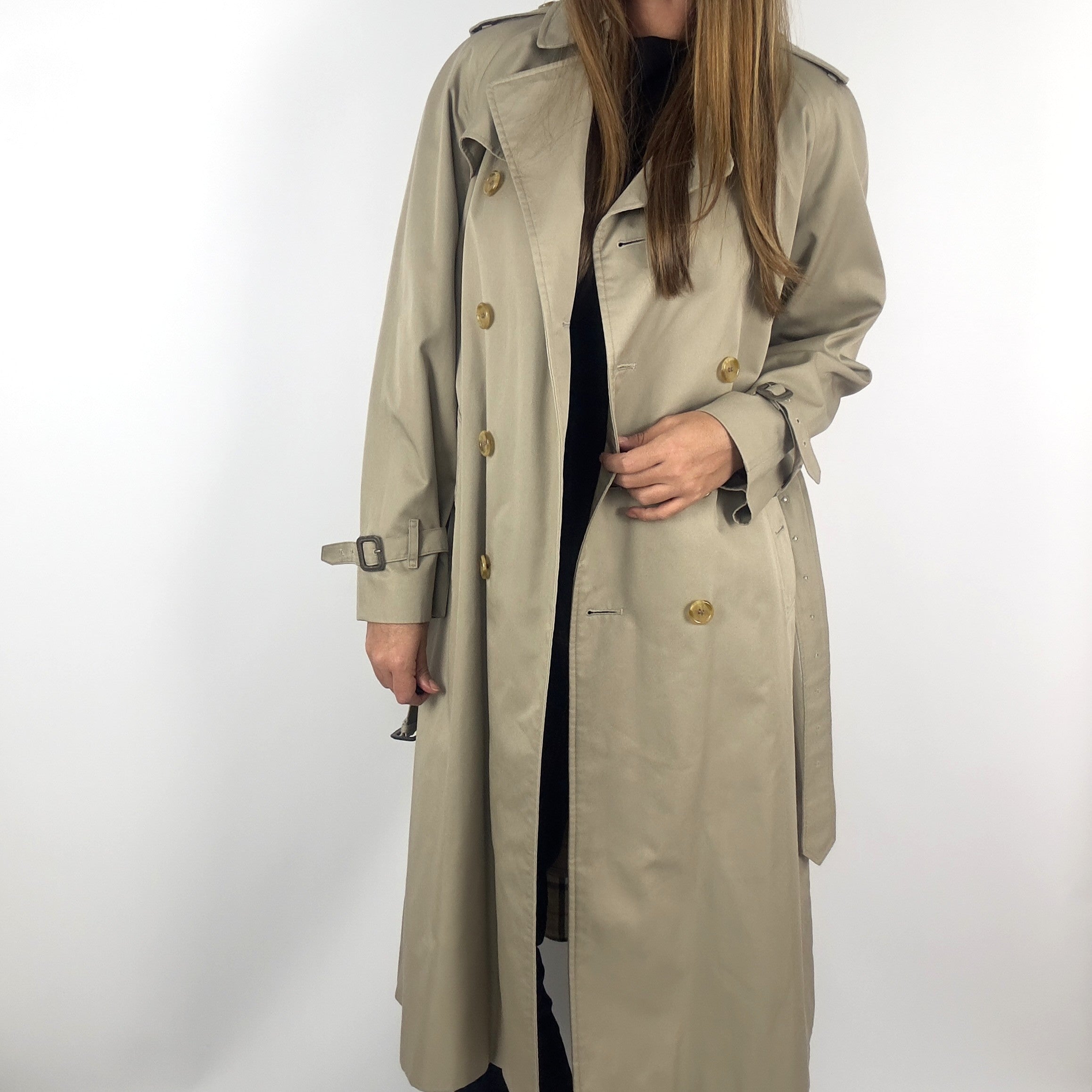 Trench Coat BURBERRY M coton beige