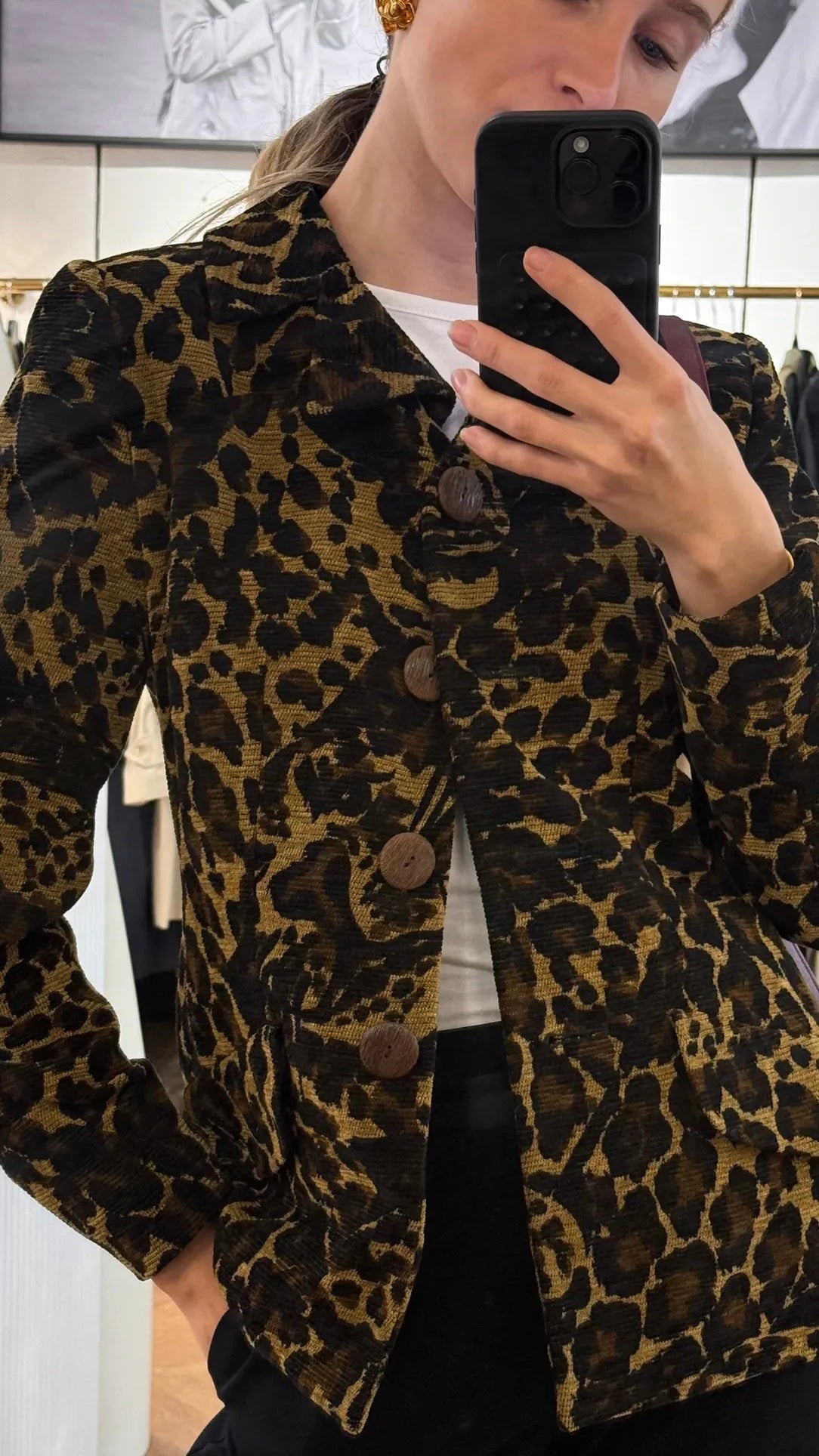 Veste YVES SAINT LAURENT S marron