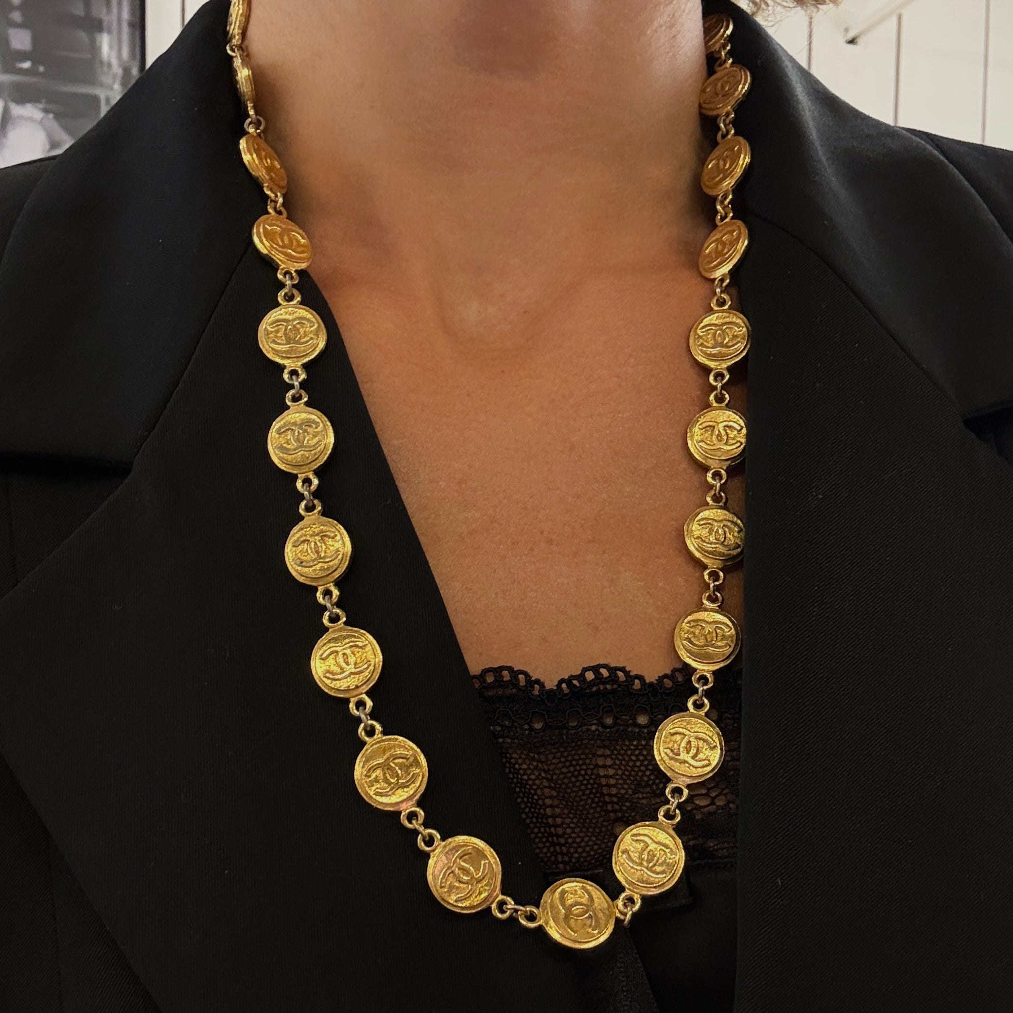 Collier CHANEL CC Chaîne