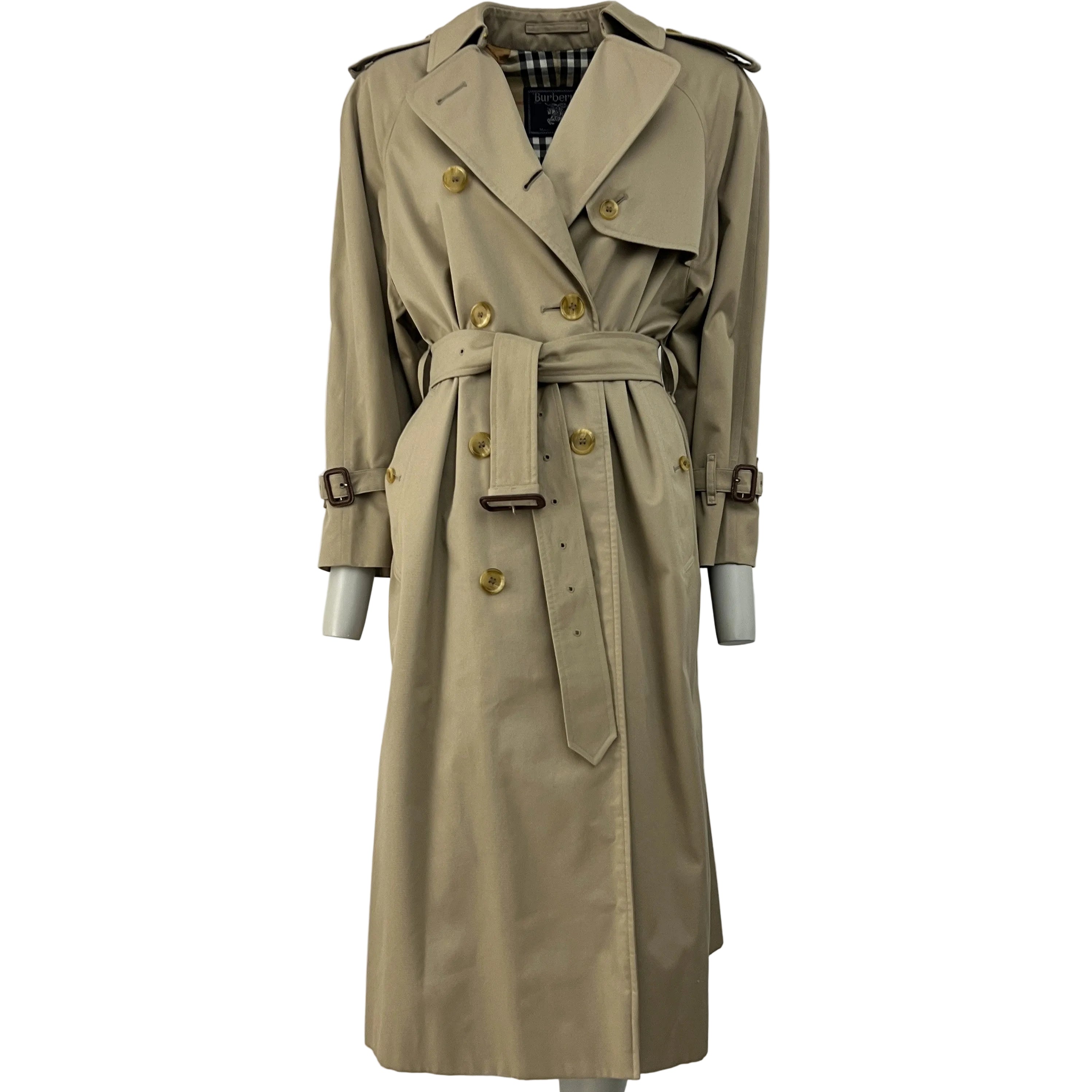 Trench BURBERRY M coton beige