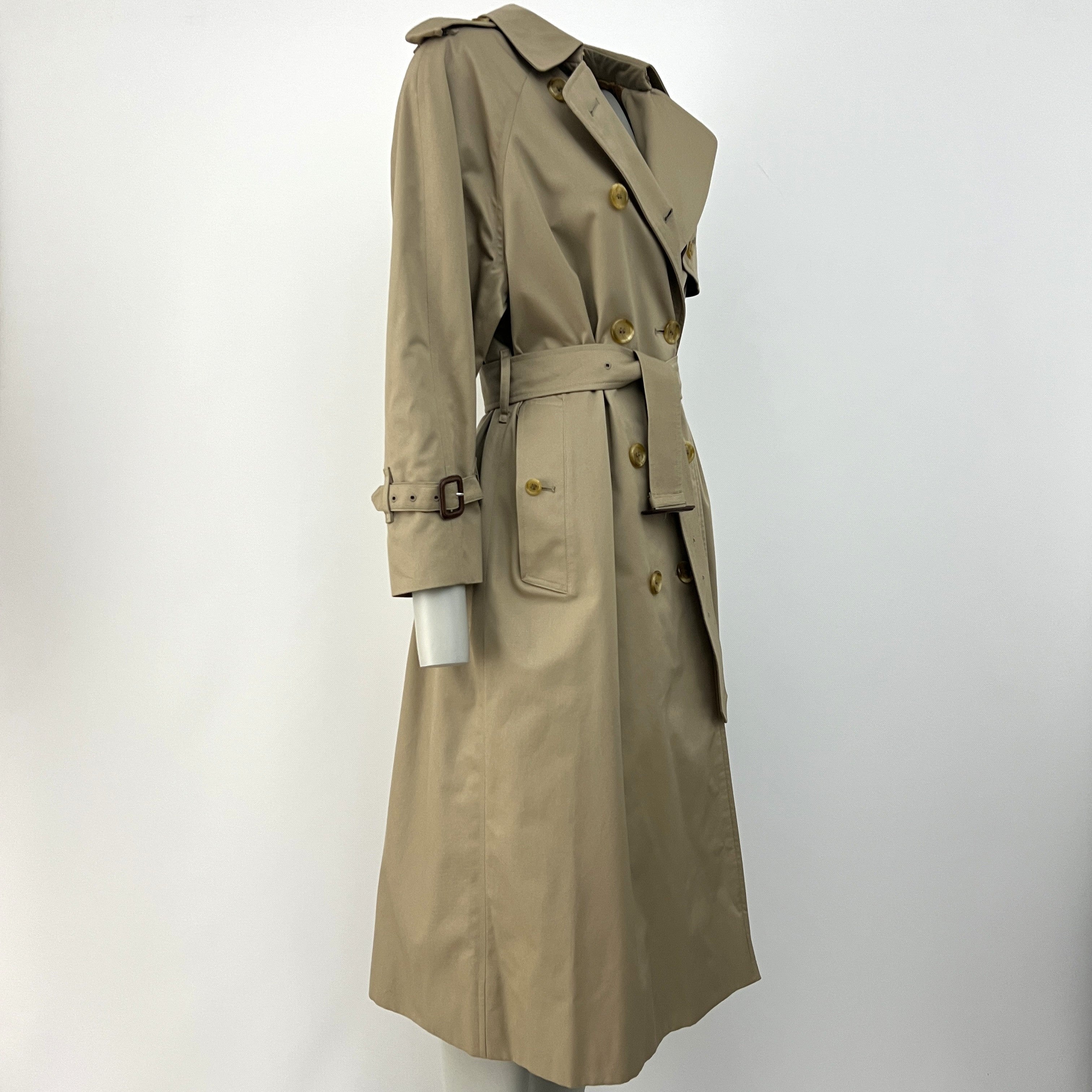 Trench BURBERRY M coton beige