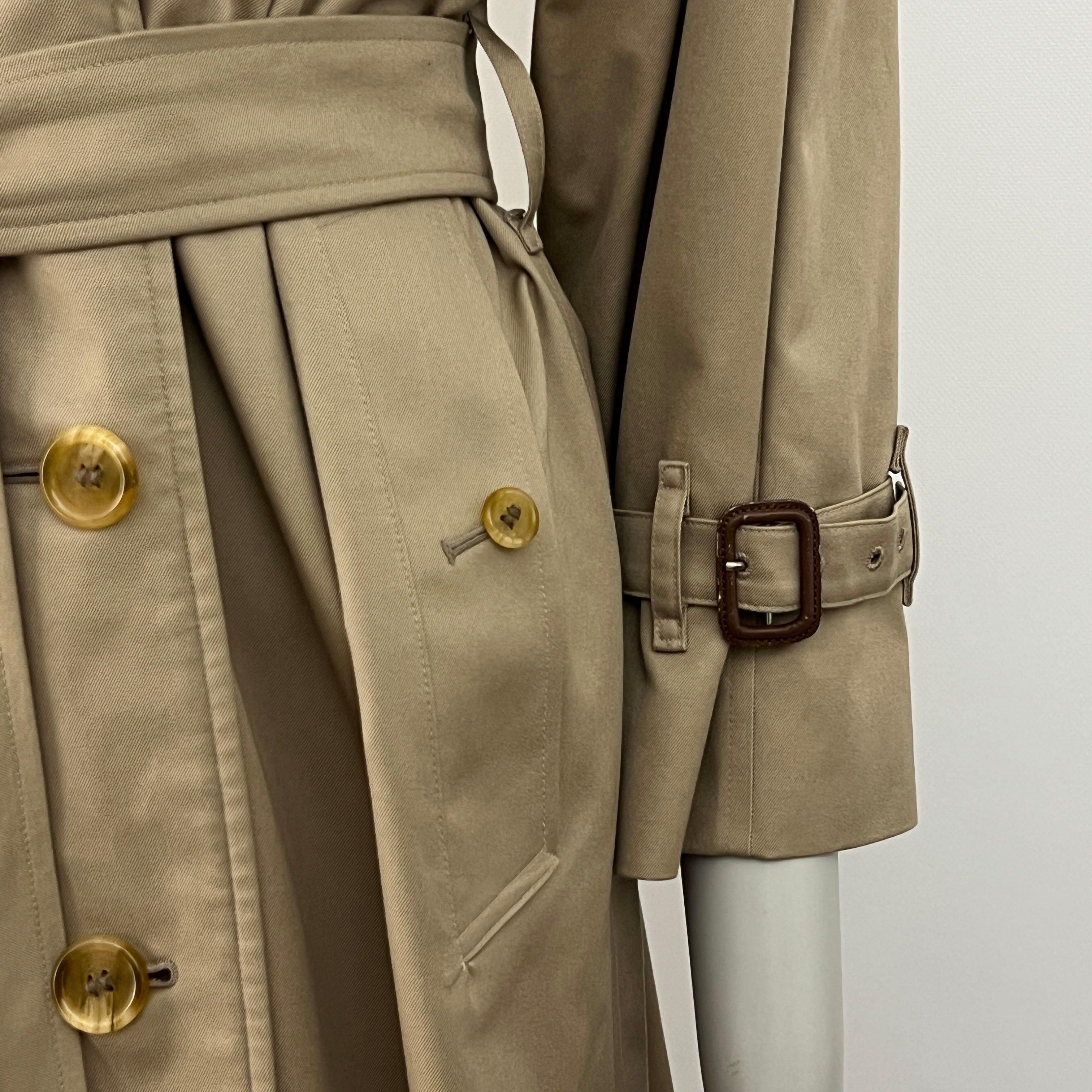 Trench BURBERRY M coton beige