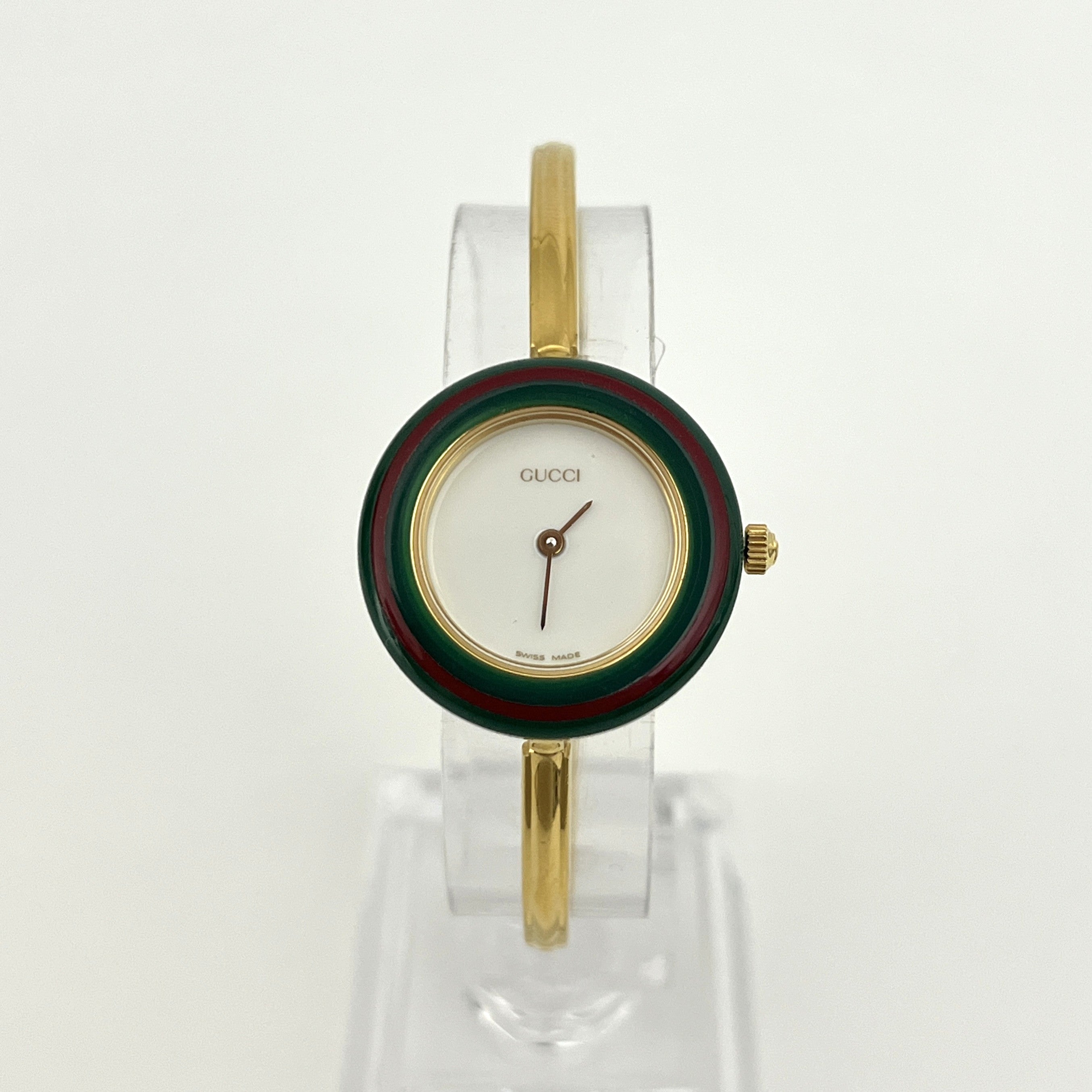 Montre GUCCI Play plaqué or doré