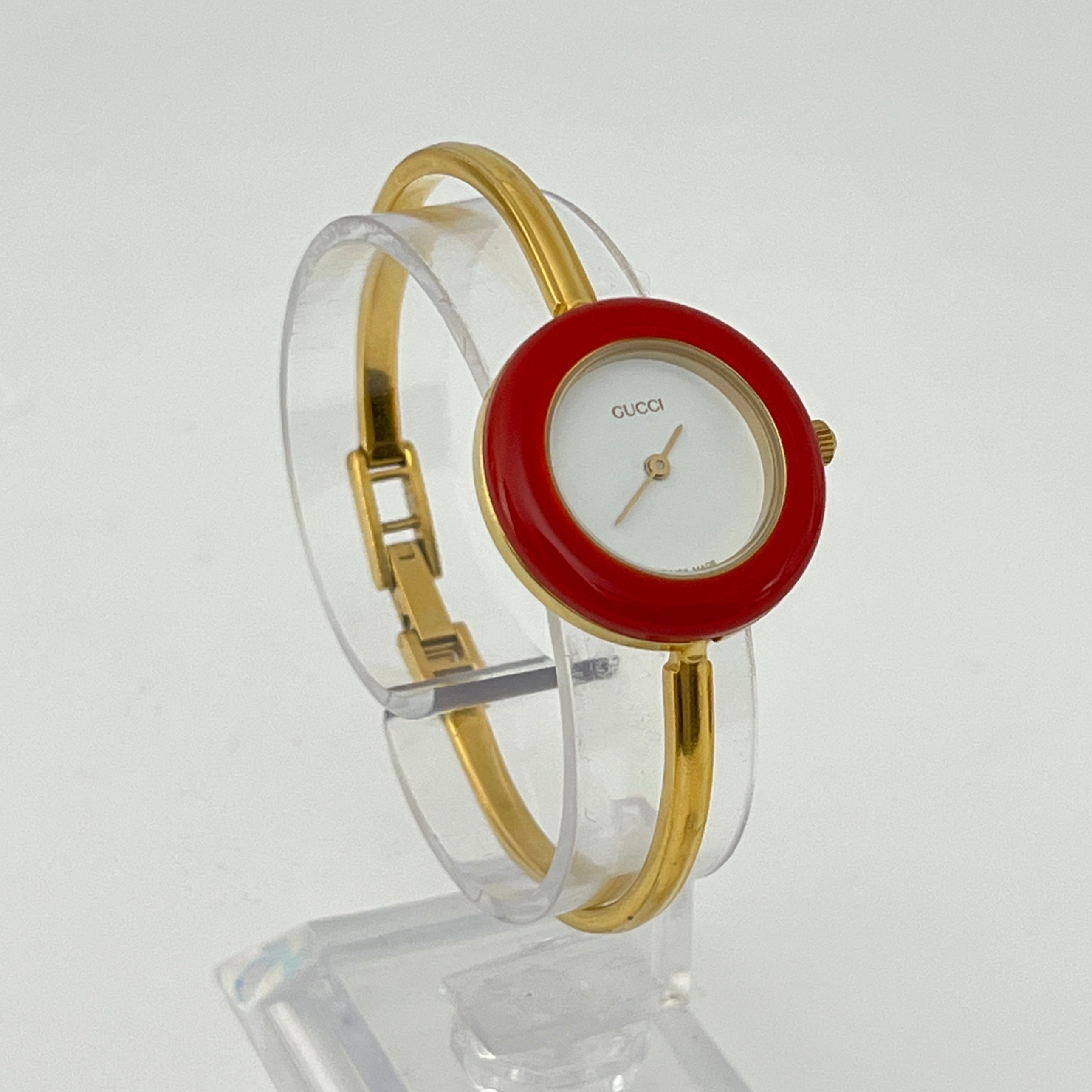 Montre GUCCI Play plaqué or doré