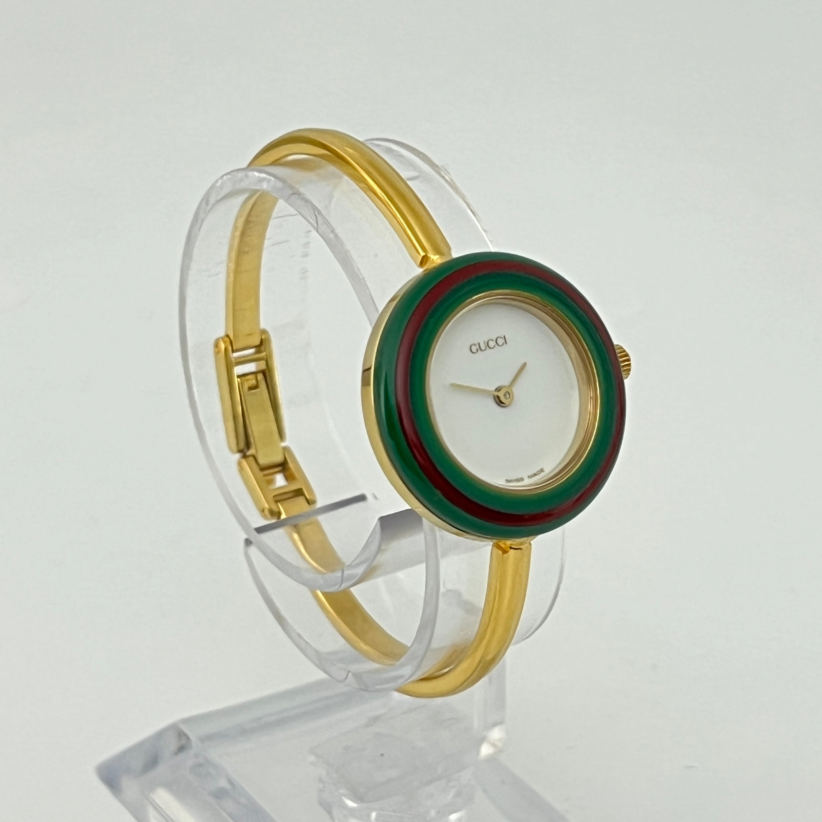 GUCCI Play gold-plated watch