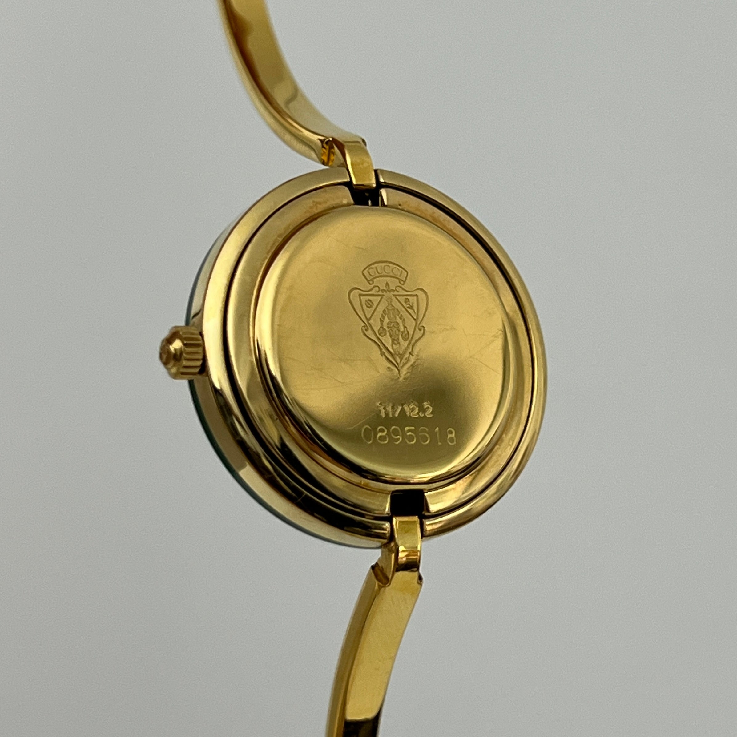 GUCCI Play gold-plated watch