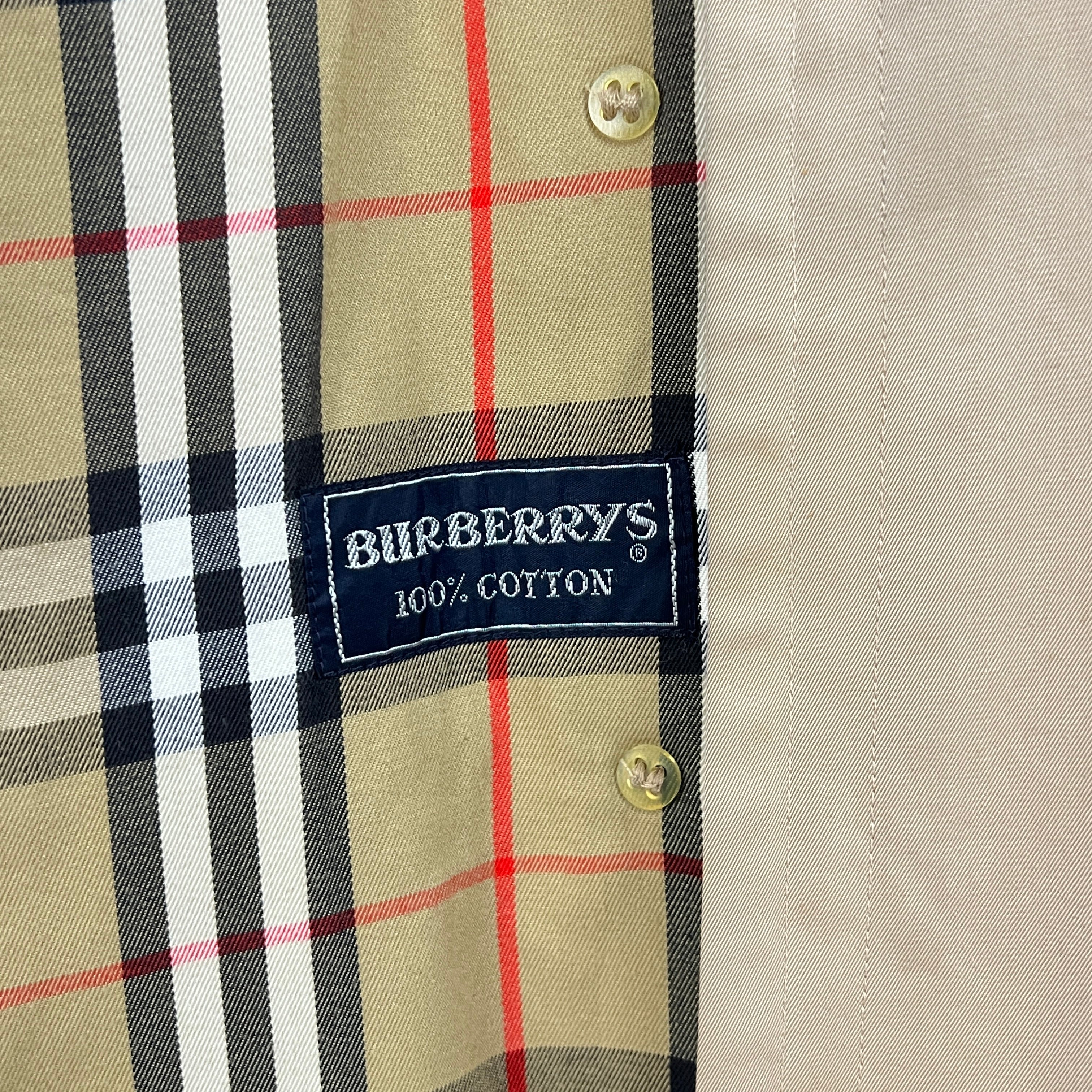 Trench BURBERRY XS coton beige