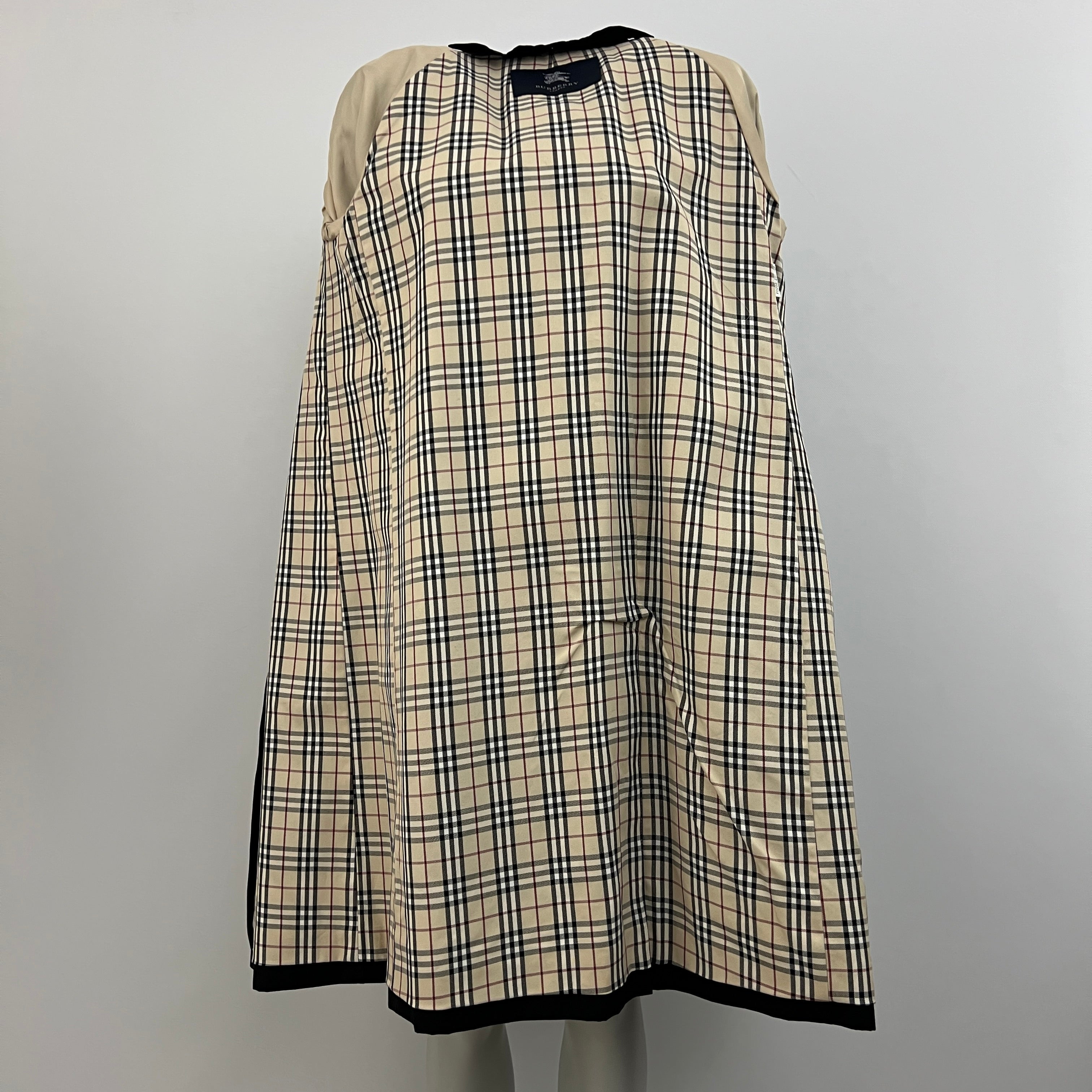 Trench BURBERRY S coton noir