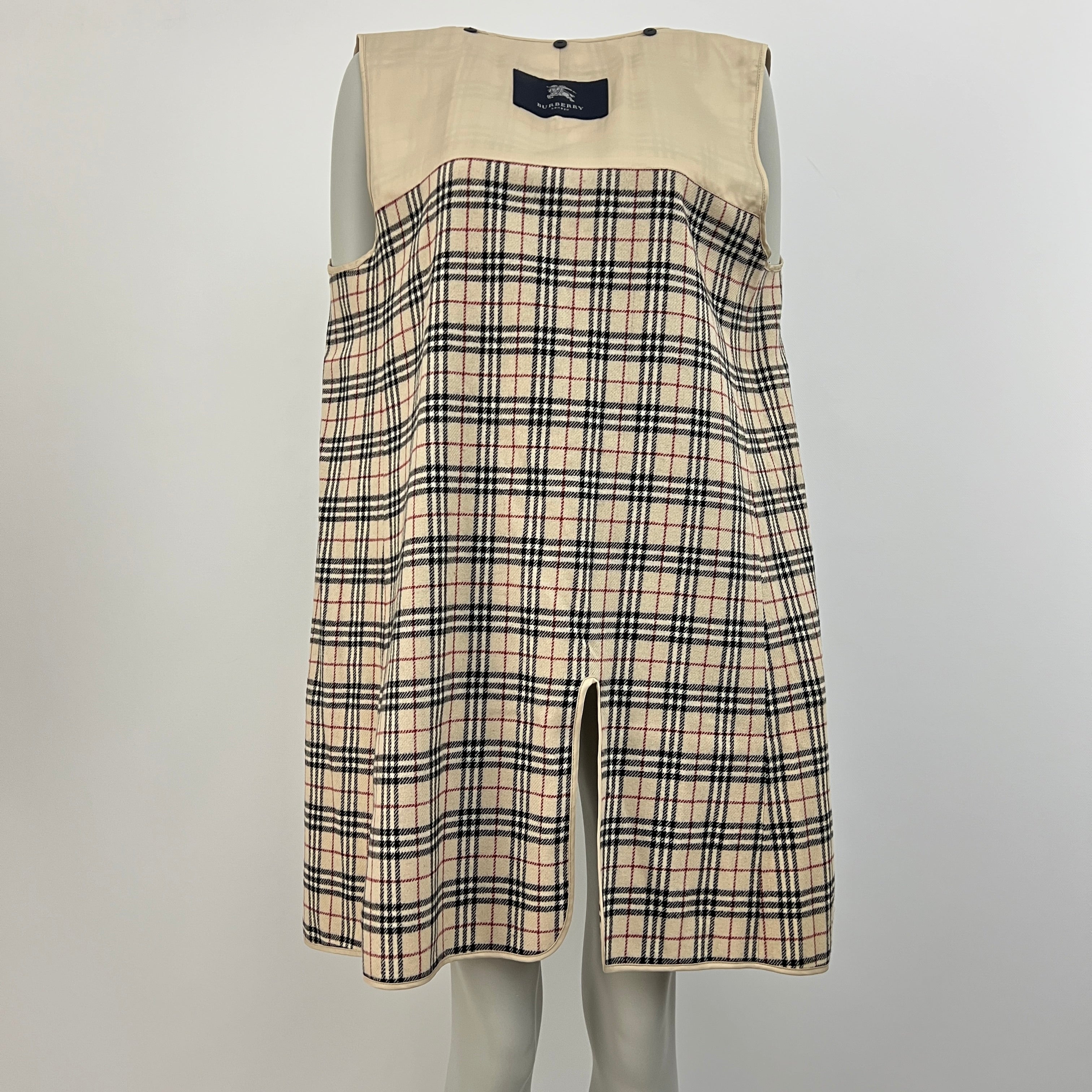 Trench BURBERRY S coton noir