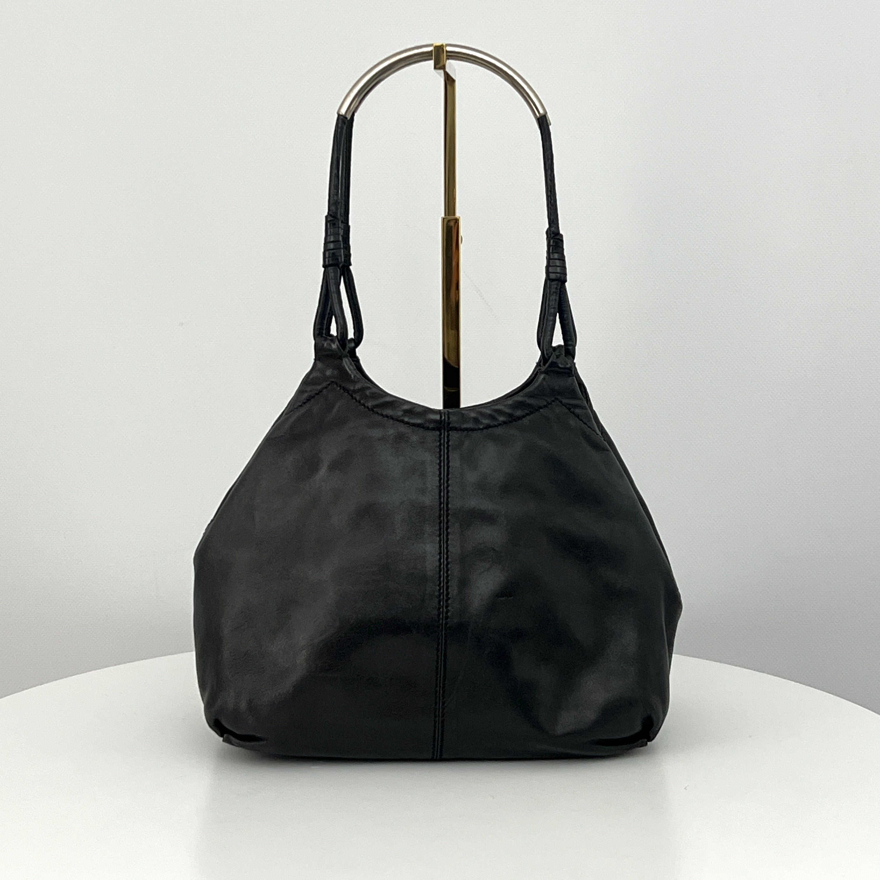 Sac PRADA Tote Bag cuir lisse noir