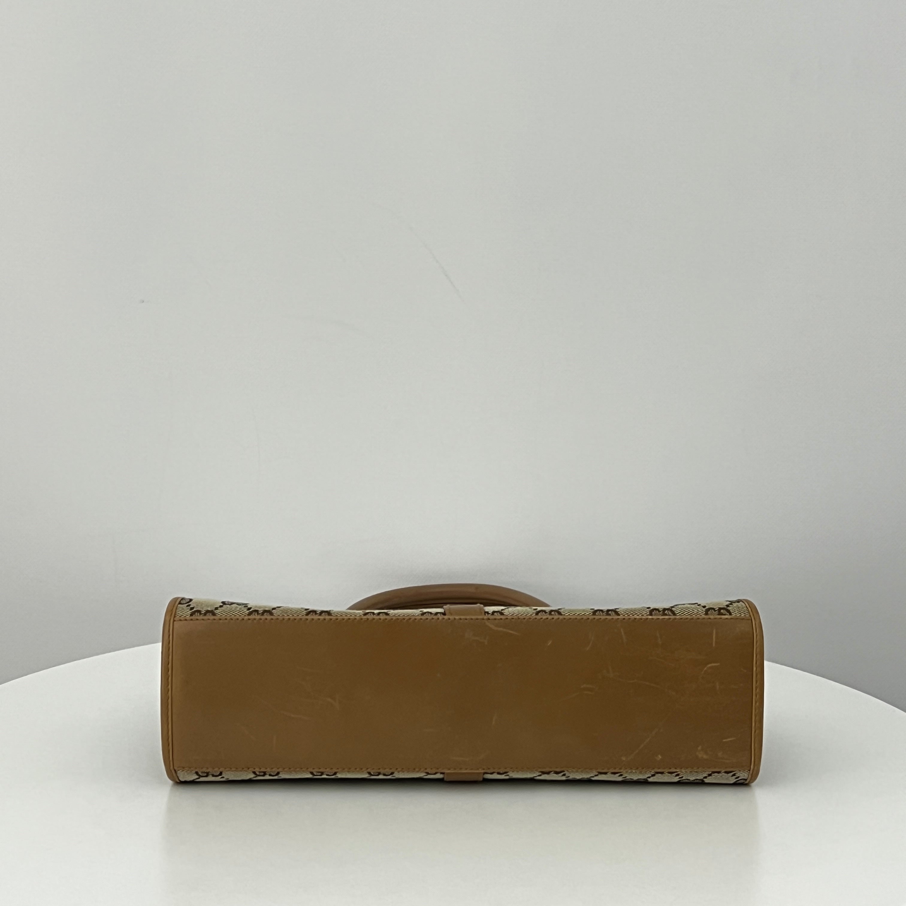 Sac GUCCI Jackie toile et cuir marron