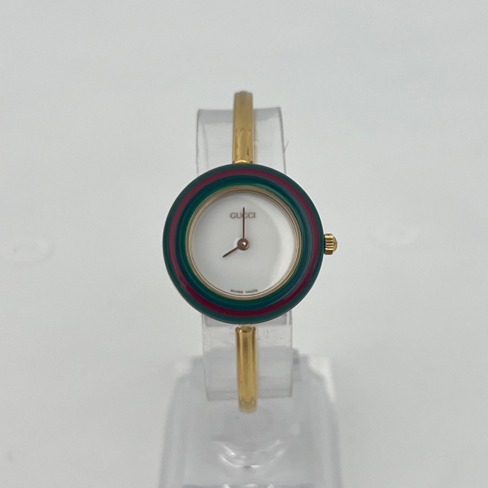 GUCCI Play gold-plated watch