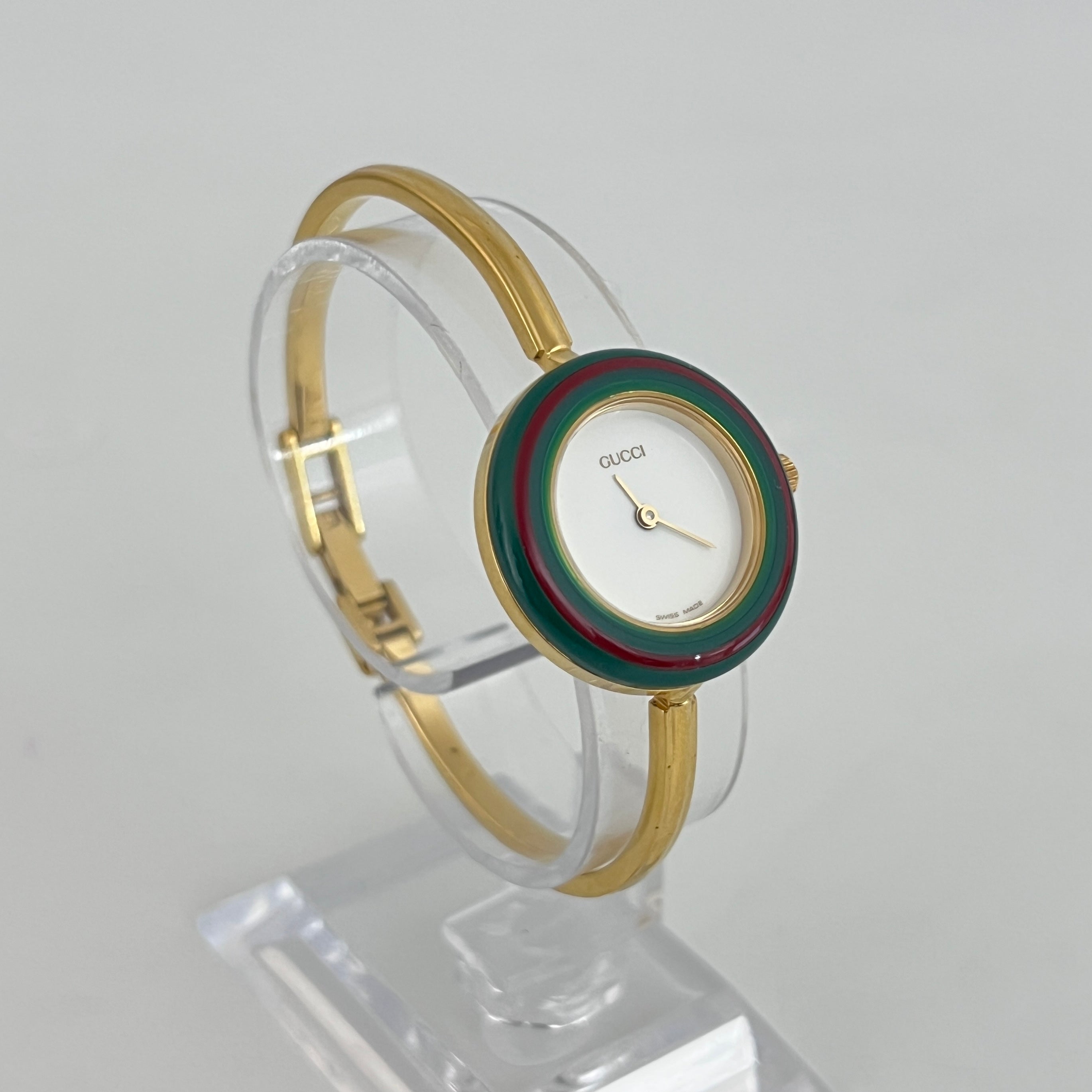 GUCCI Play gold-plated watch