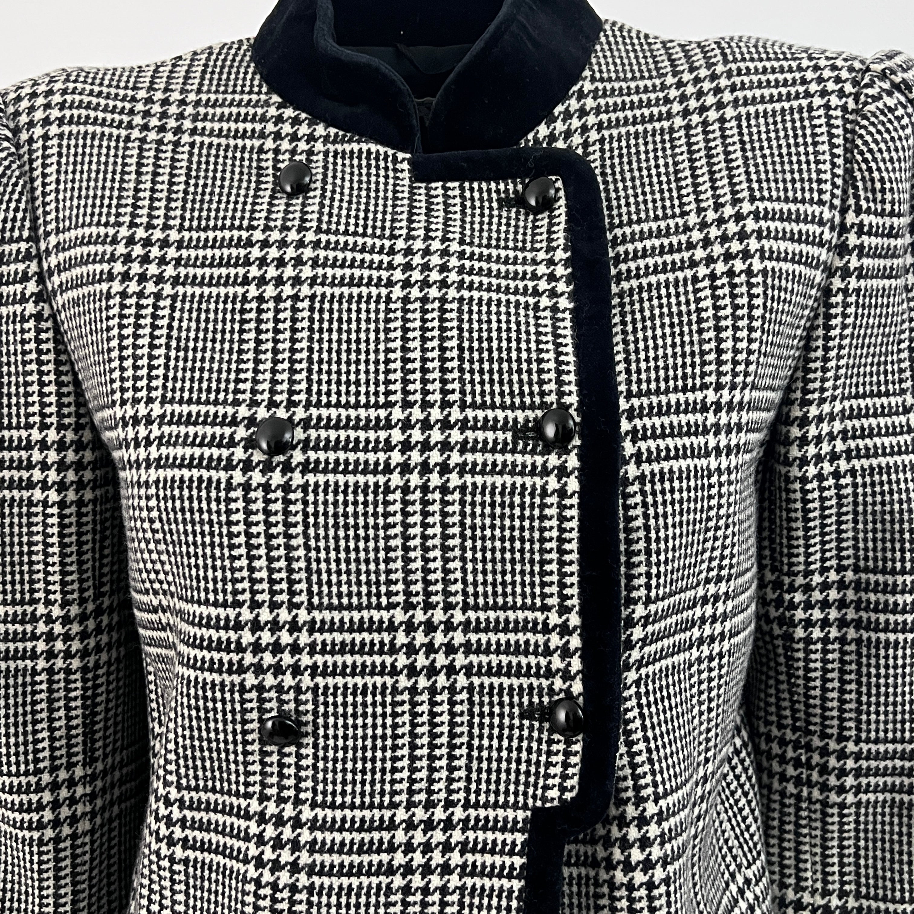 VALENTINO S grey wool and cashmere jacket