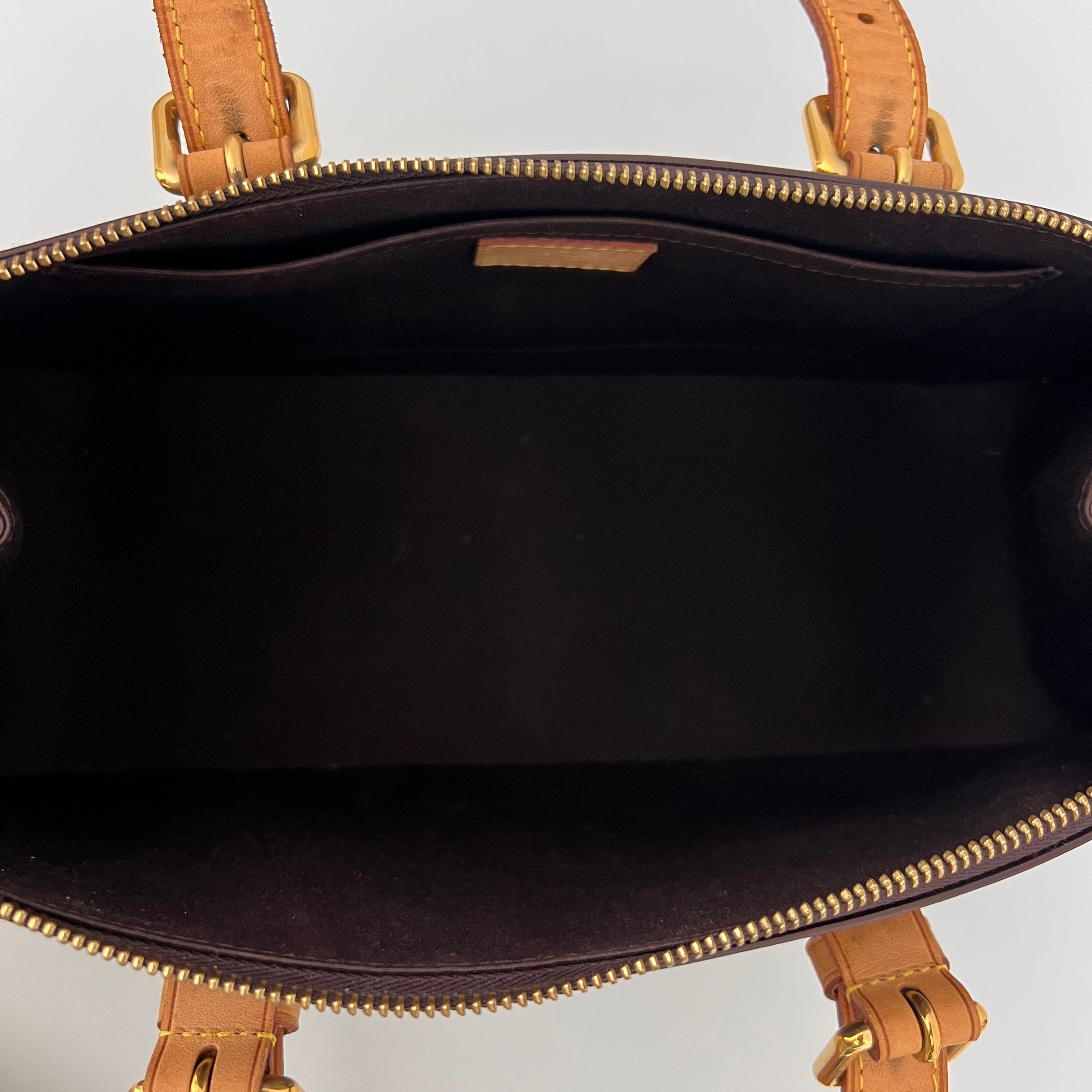 Sac LOUIS VUITTON Rosewood cuir verni violet