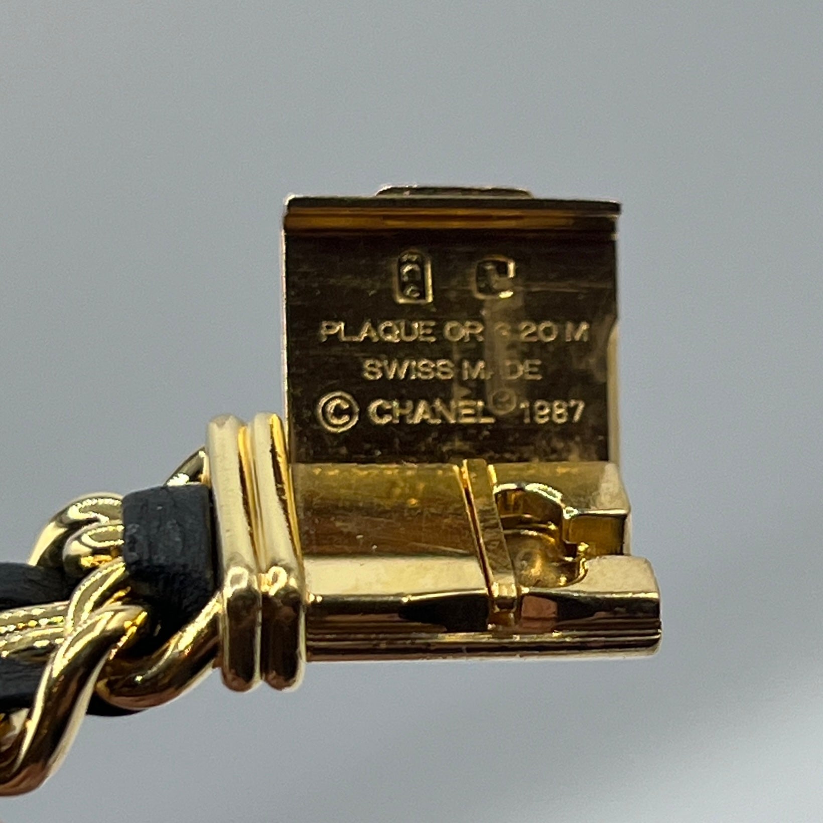 Montre CHANEL Première plaqué or dorée