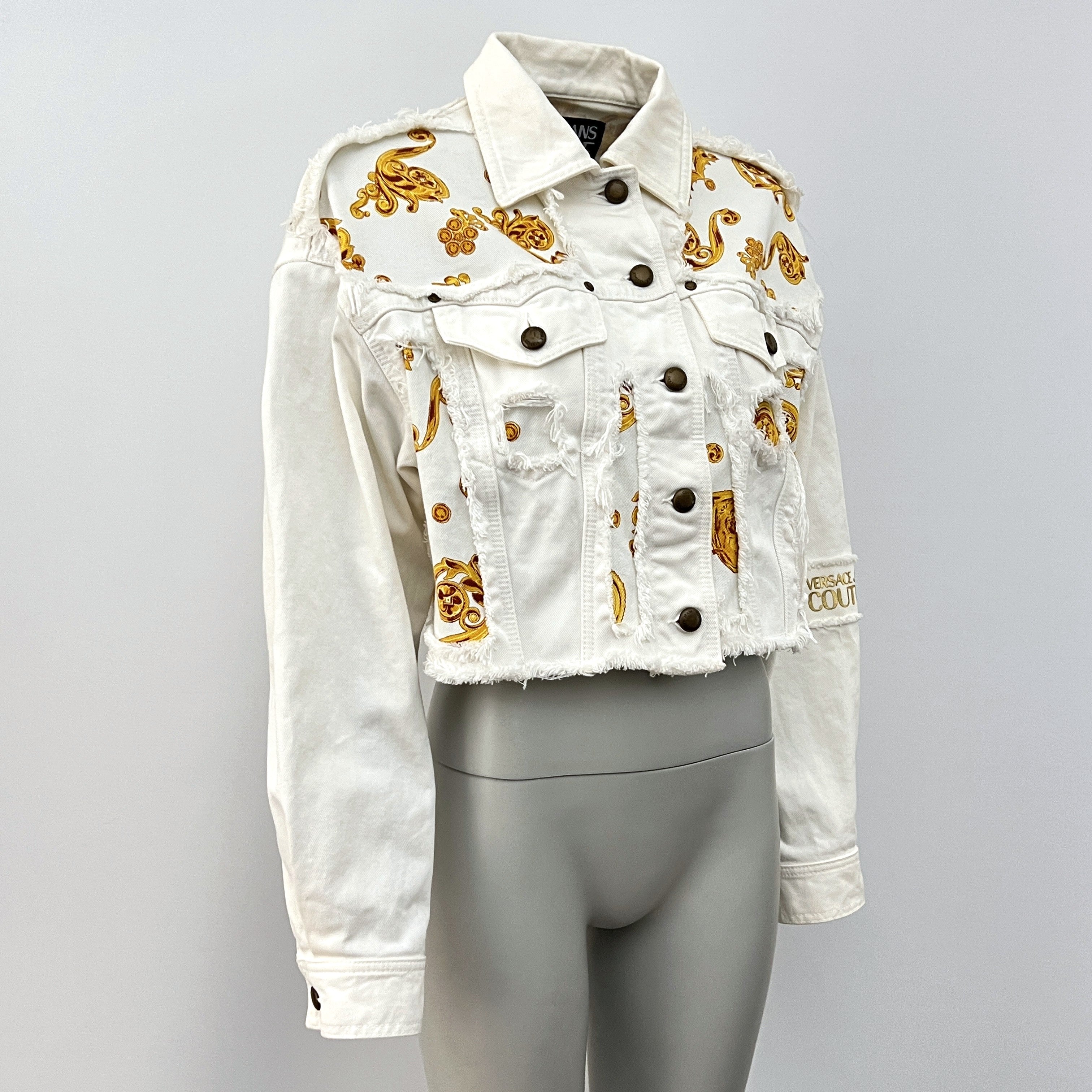 MUGLER S blue denim jacket