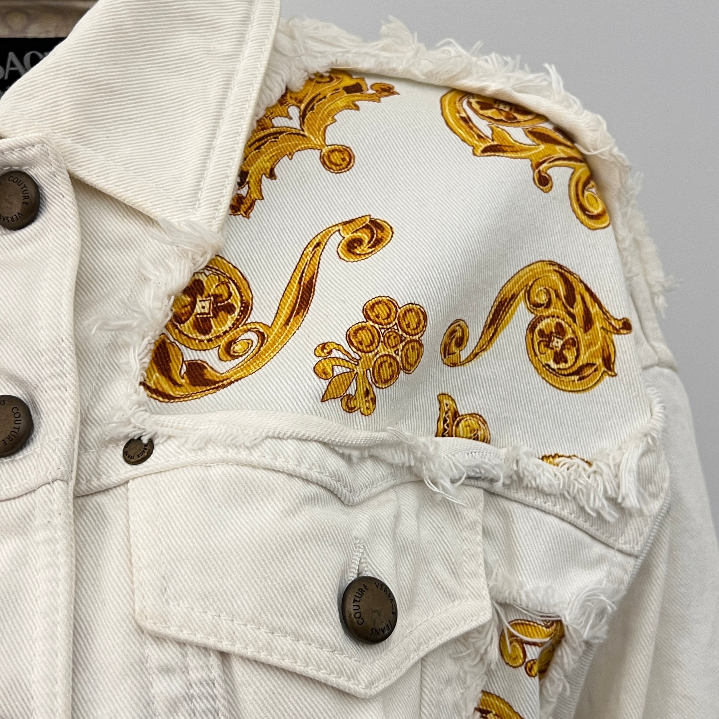 MUGLER S blue denim jacket
