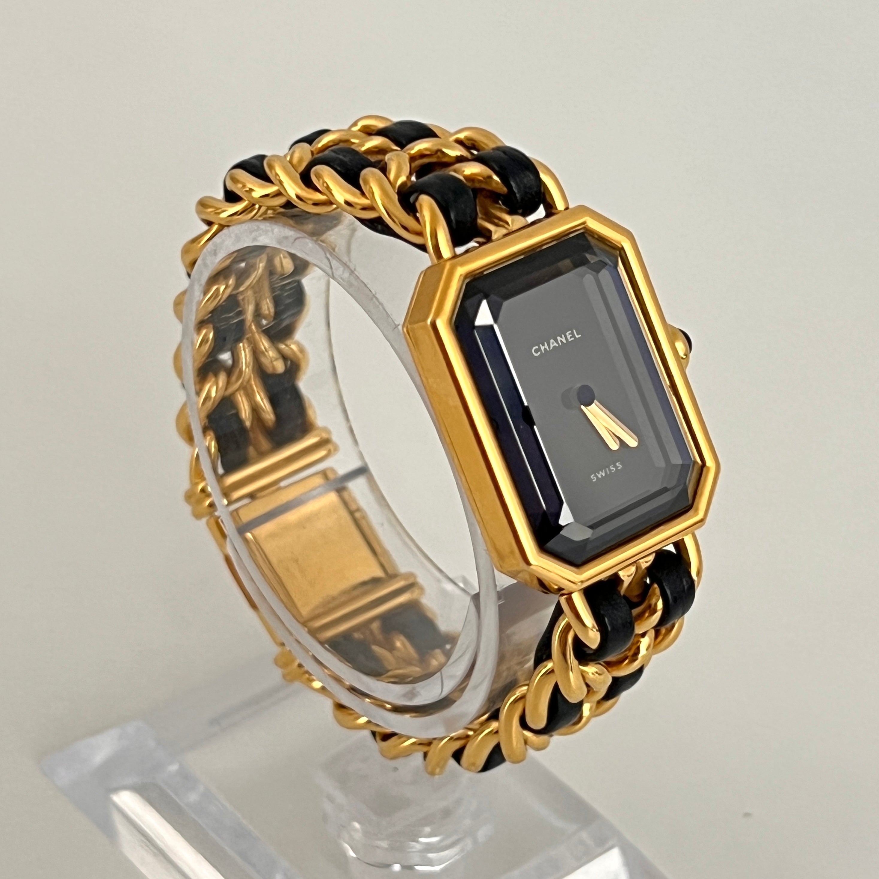 CHANEL Première gold-plated watch, size S