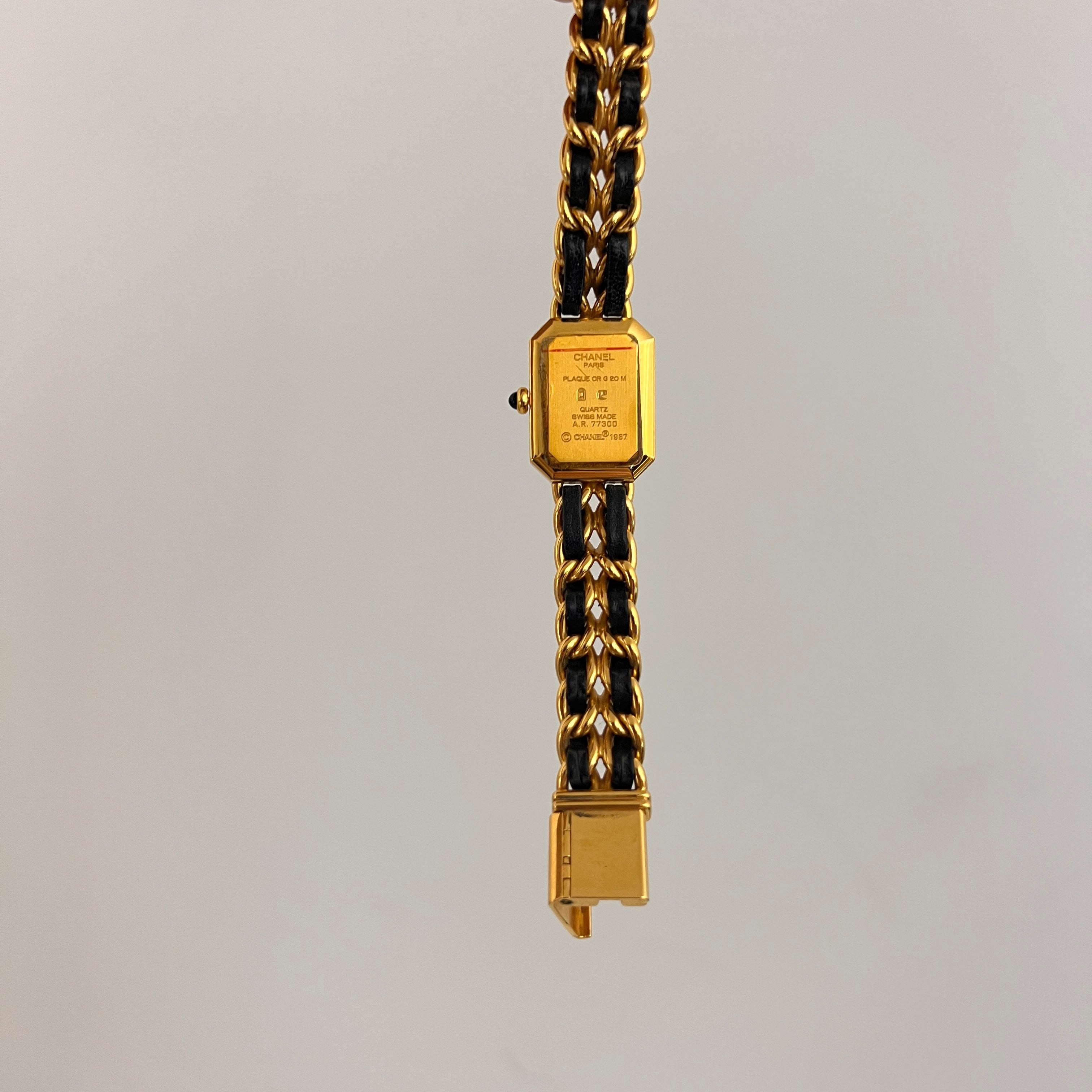 CHANEL Première gold-plated watch, size S