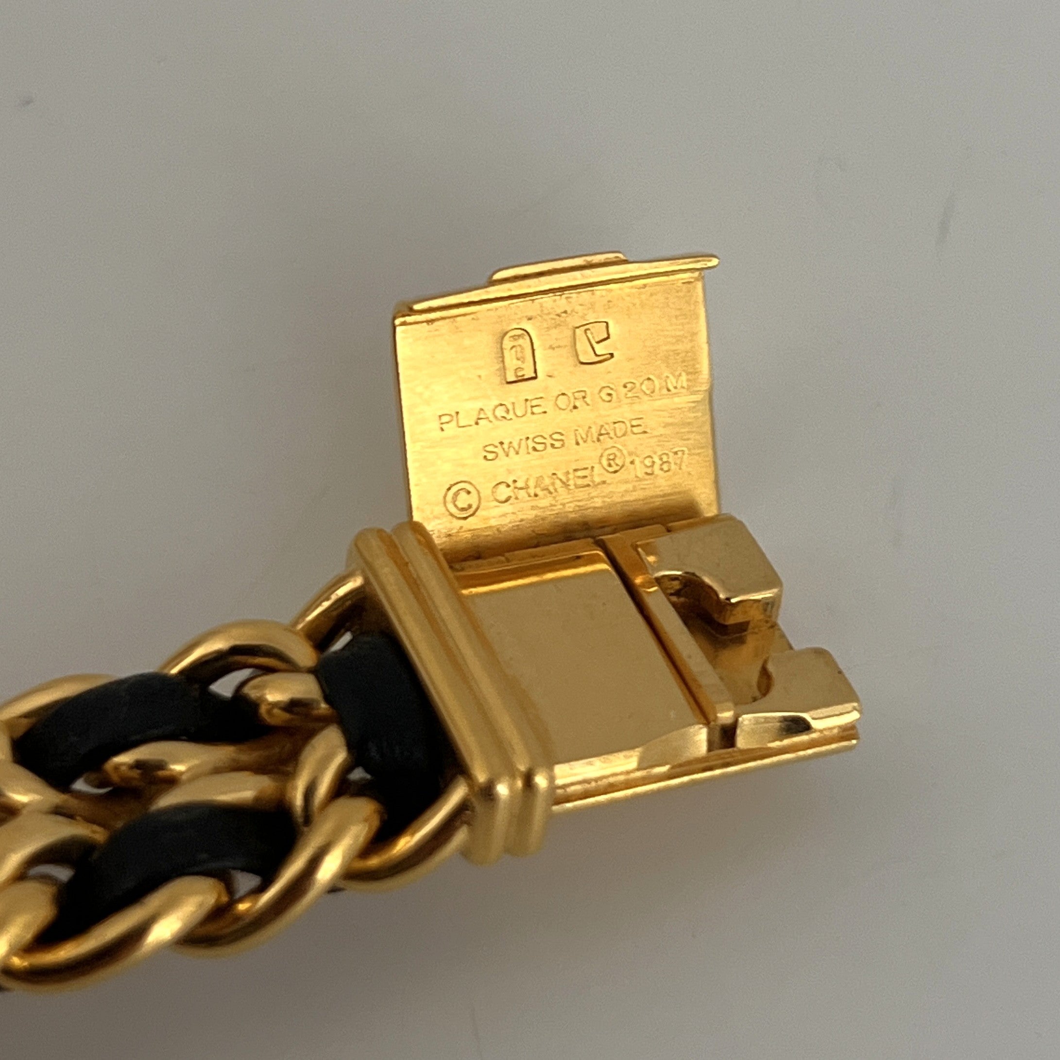 CHANEL Première gold-plated watch, size S