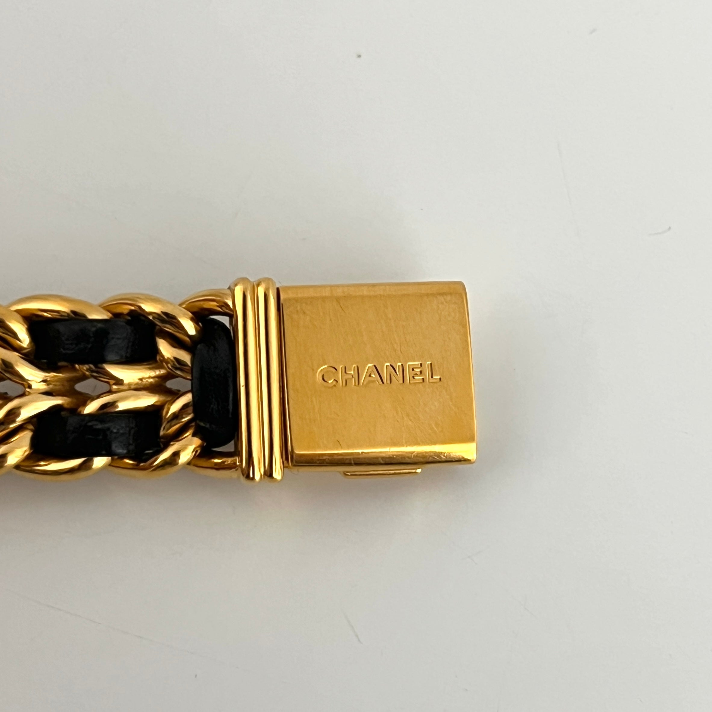 CHANEL Première gold-plated watch, size S