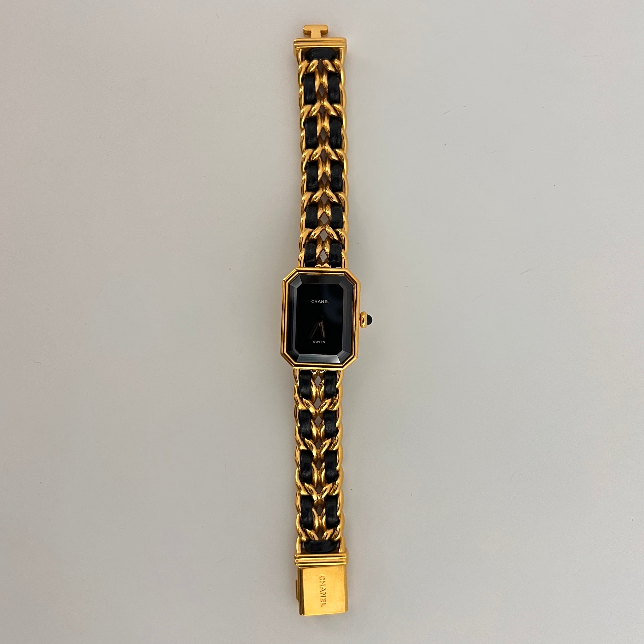 CHANEL Première gold-plated watch, size S