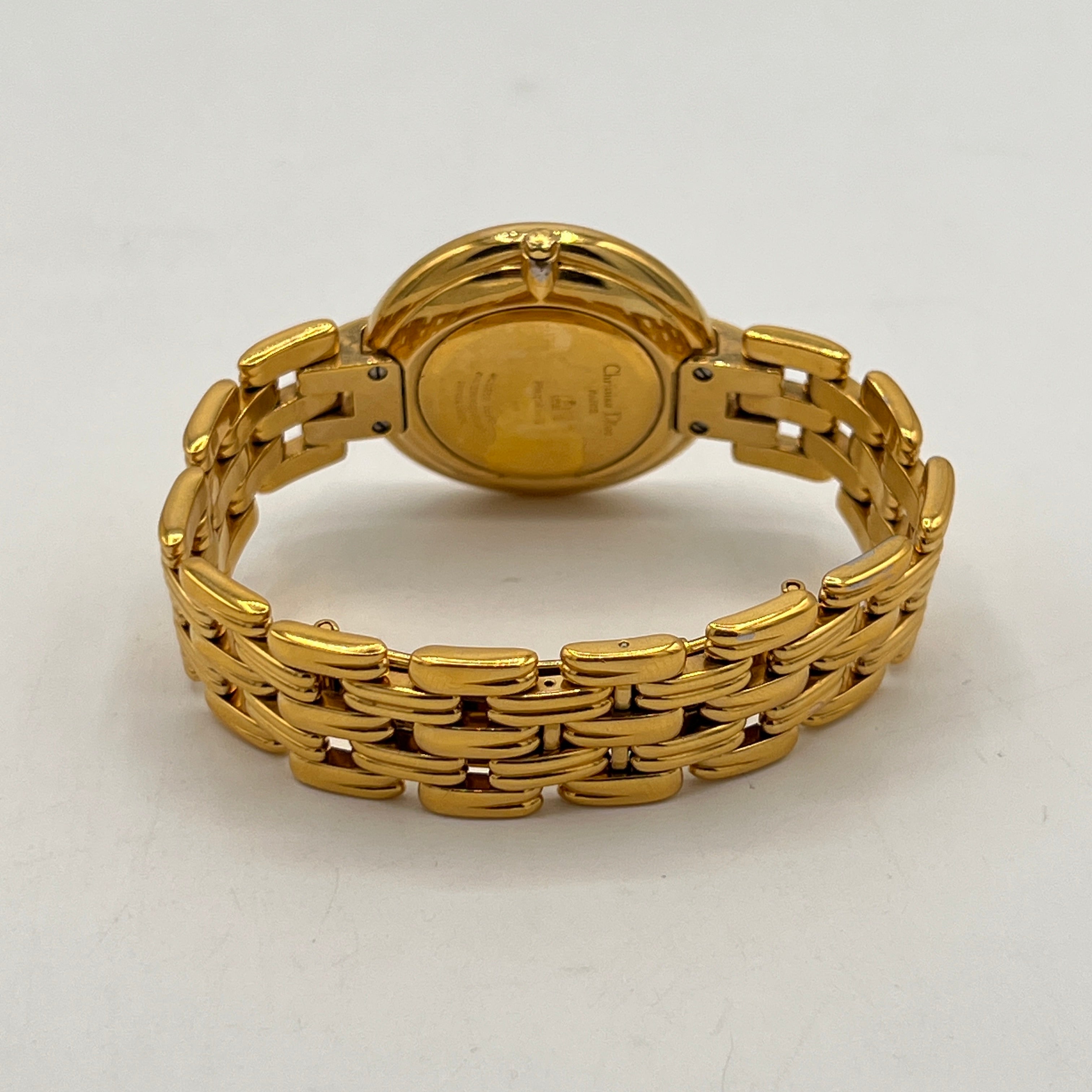 DIOR Bagheera Gold-plated watch
