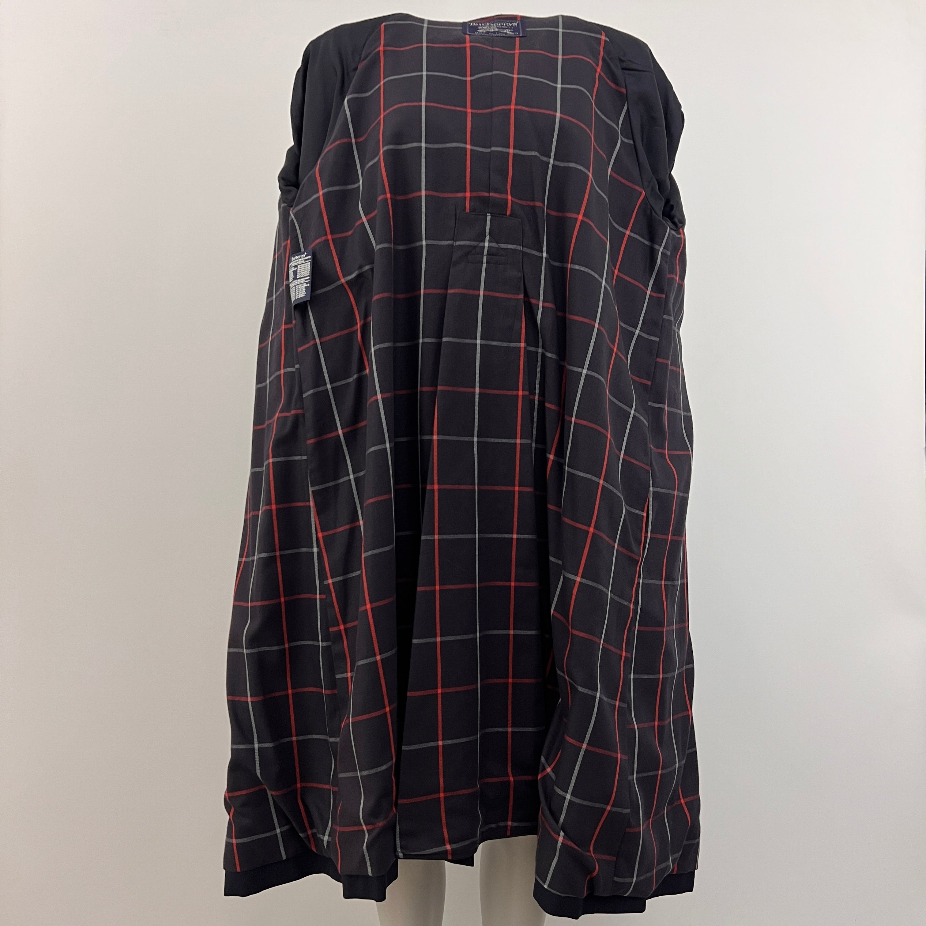 Trench BURBERRY S coton marine Waterloo Circa 1990