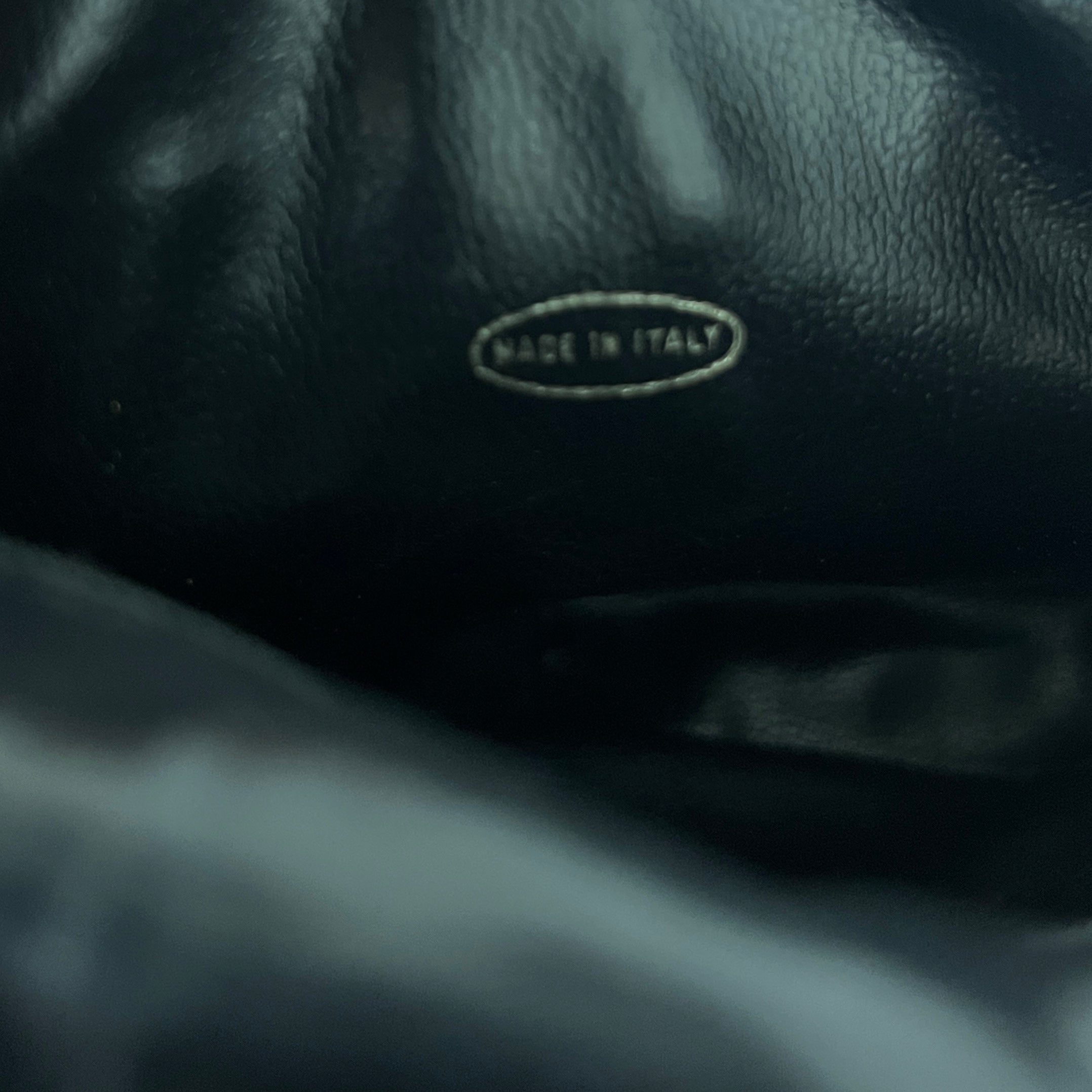 Sac à bandoulière CHANEL Matelassé Chain cuir d'agneau noir vintage 1996-1997