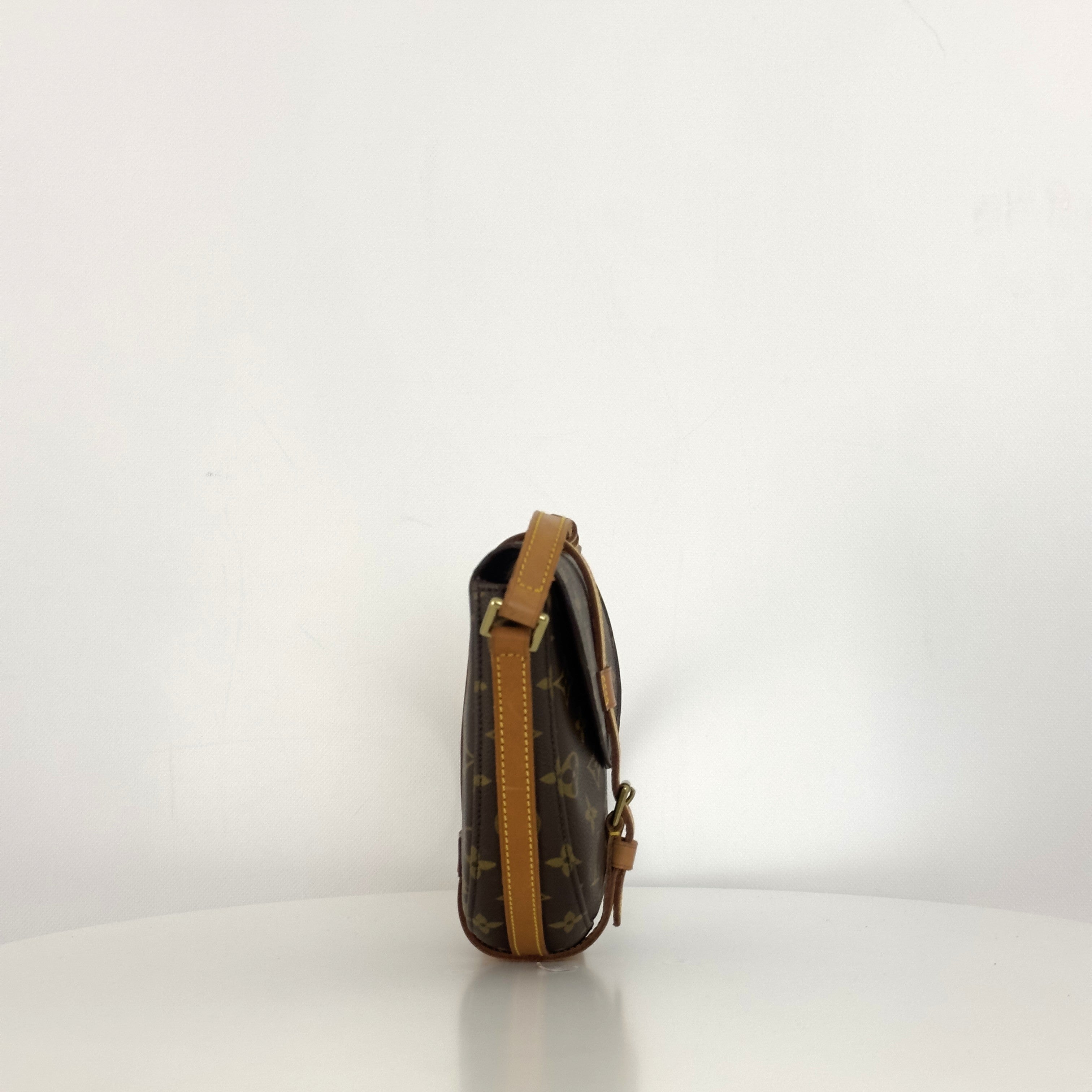 Sac à main LOUIS VUITTON Chantilly PM toile et cuir marron