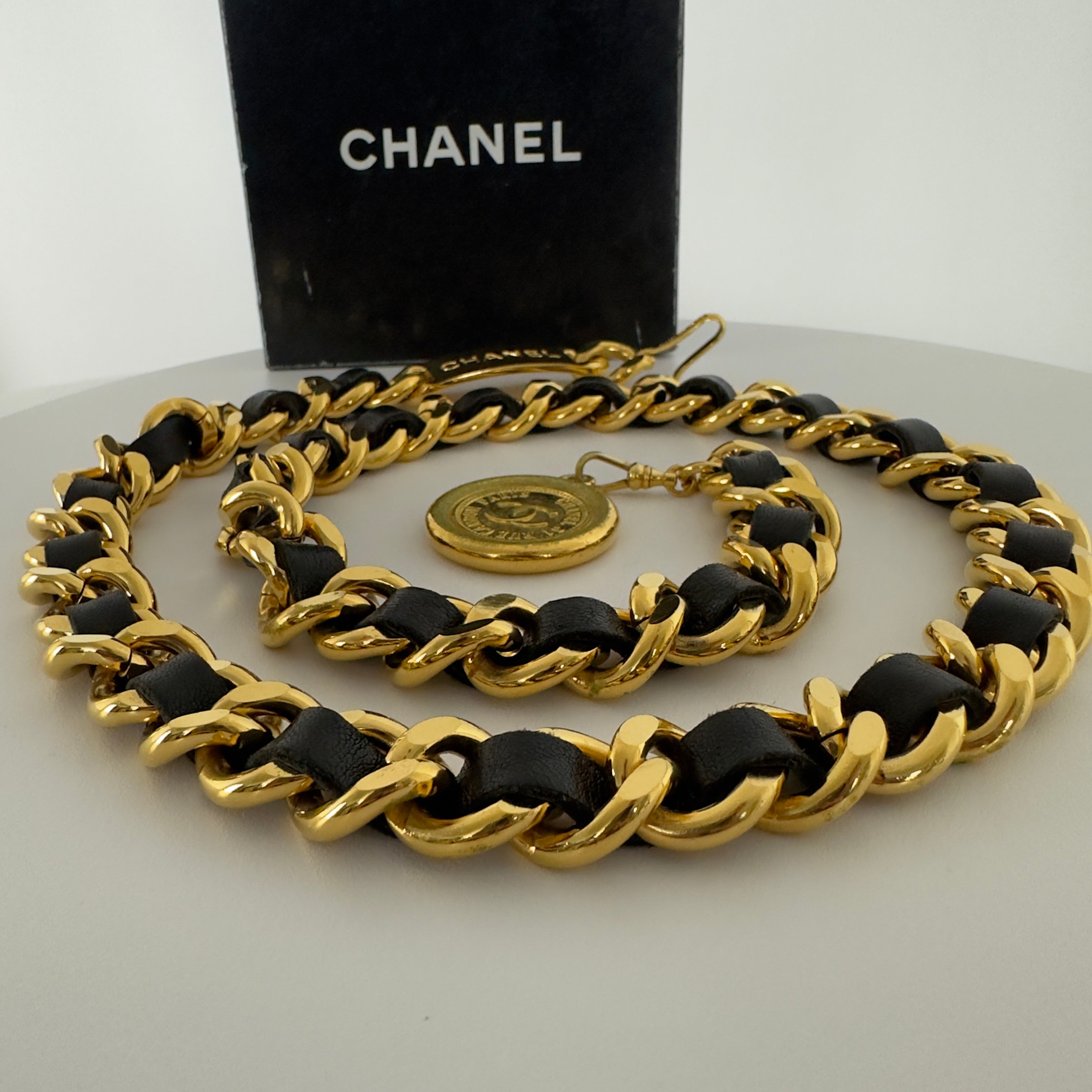 CHANEL belt Circa 1990