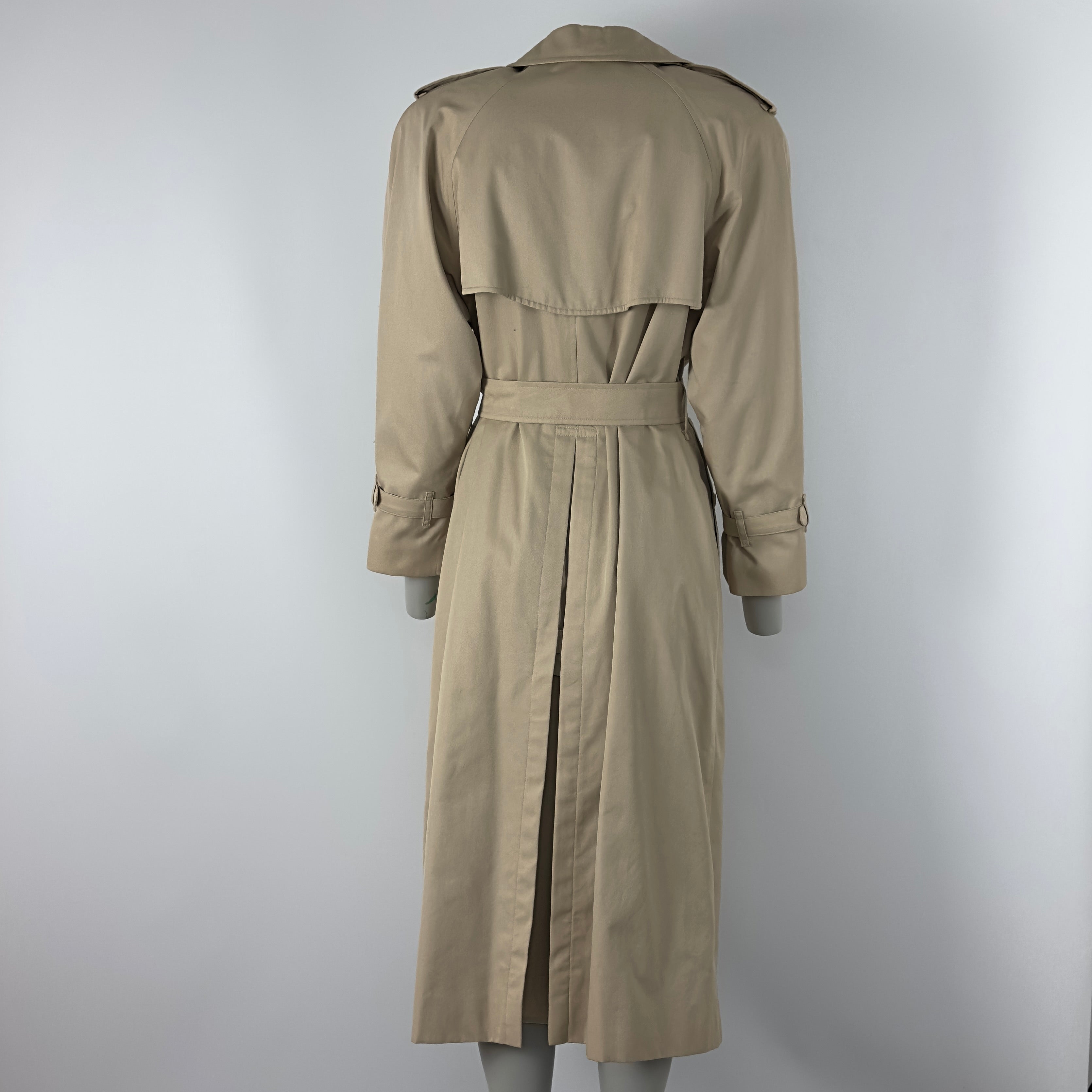 Trench BURBERRY S coton beige