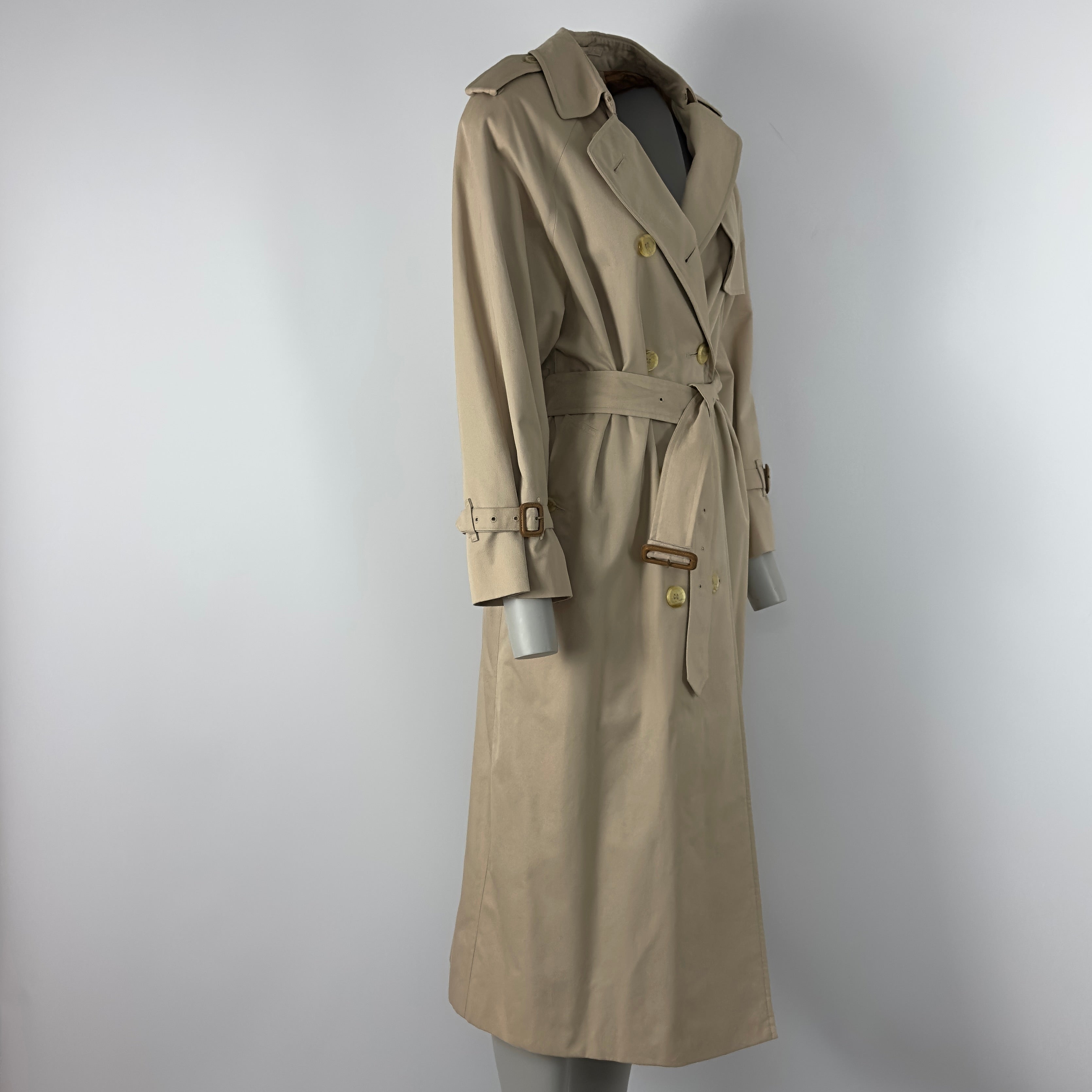 Trench BURBERRY S coton beige