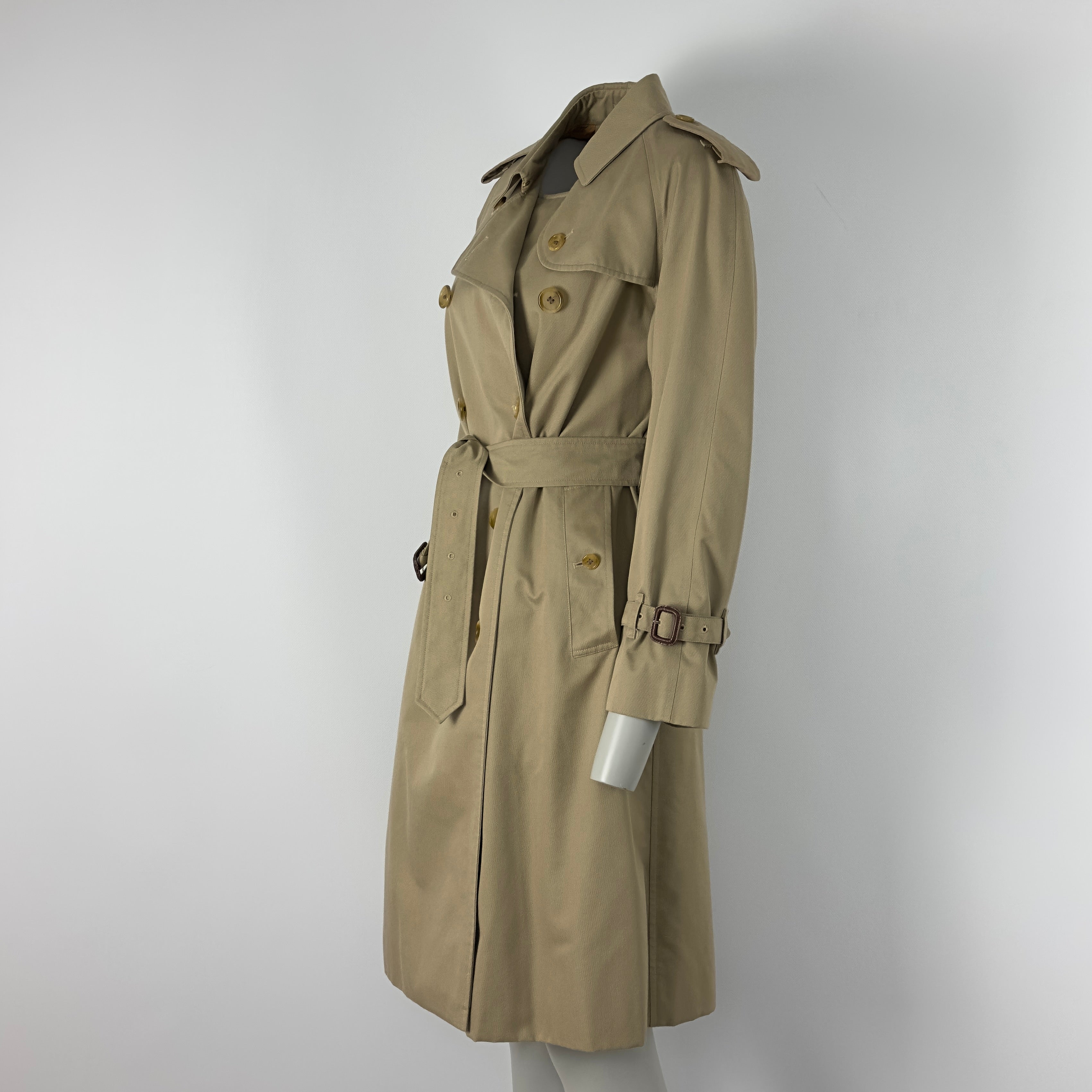 Trench BURBERRY S coton beige