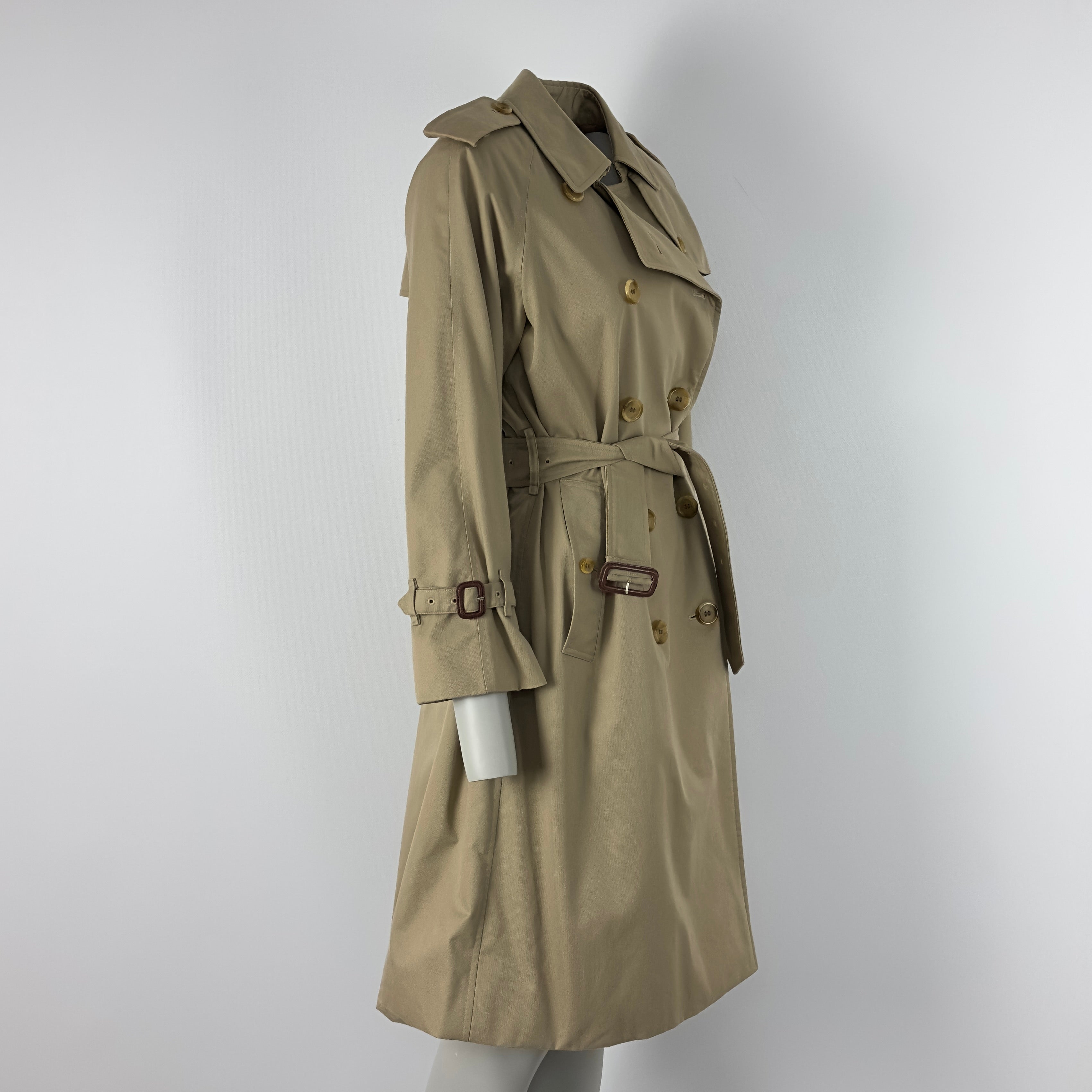 Trench BURBERRY S coton beige