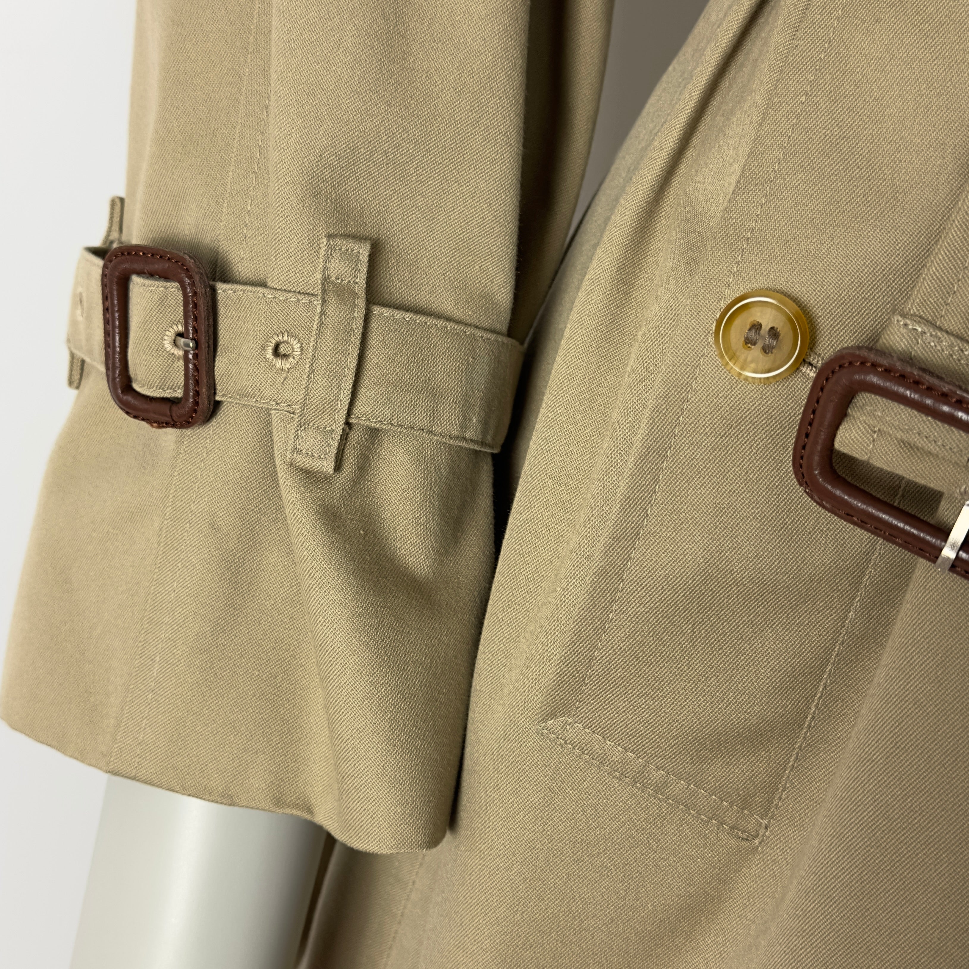 Trench BURBERRY S coton beige