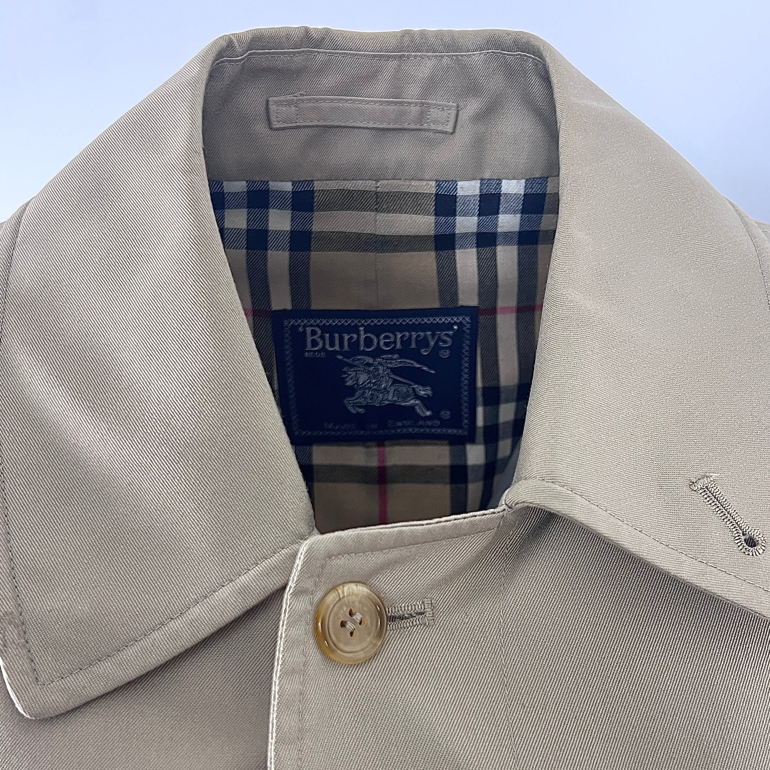 Trench BURBERRY M coton beige