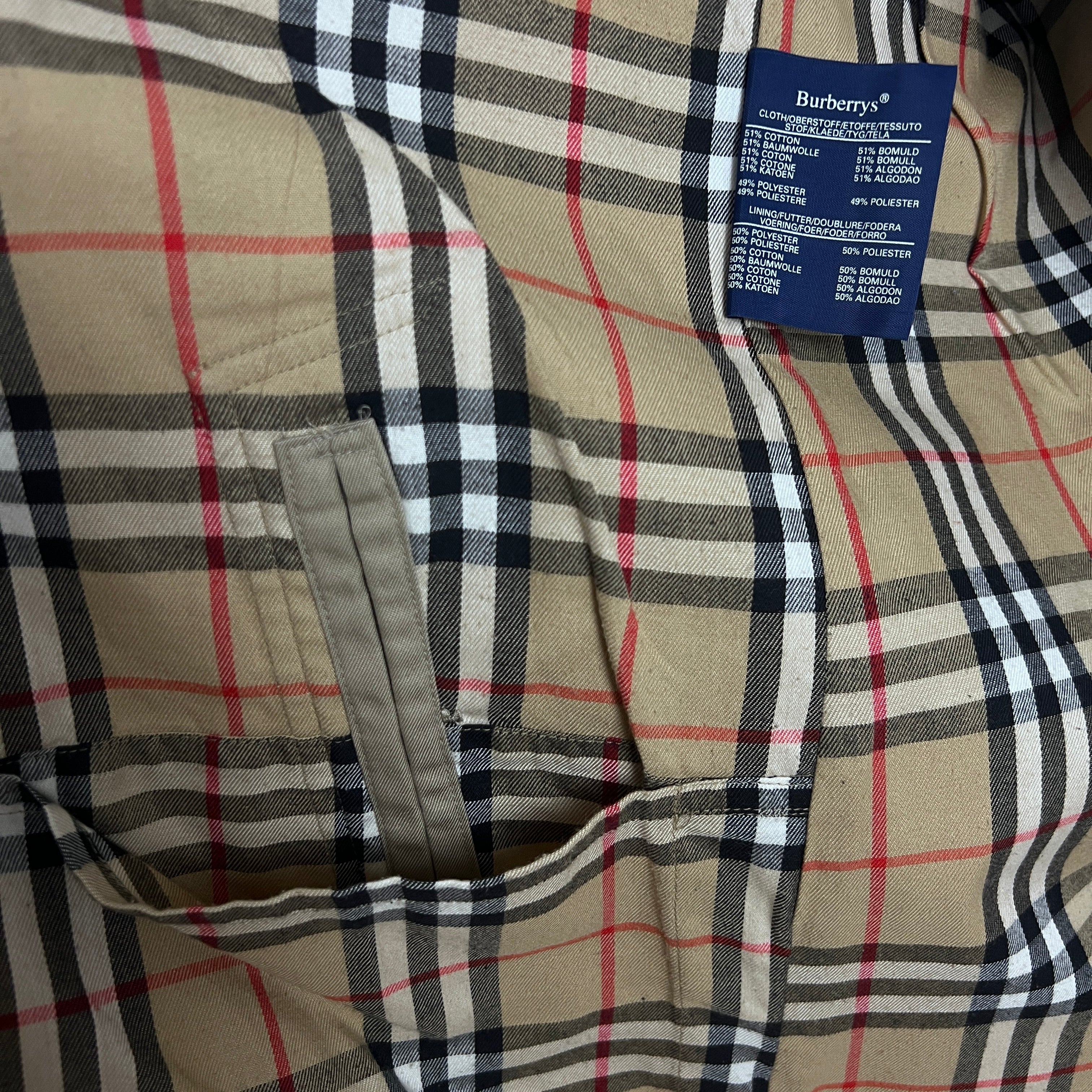 Trench BURBERRY M coton beige