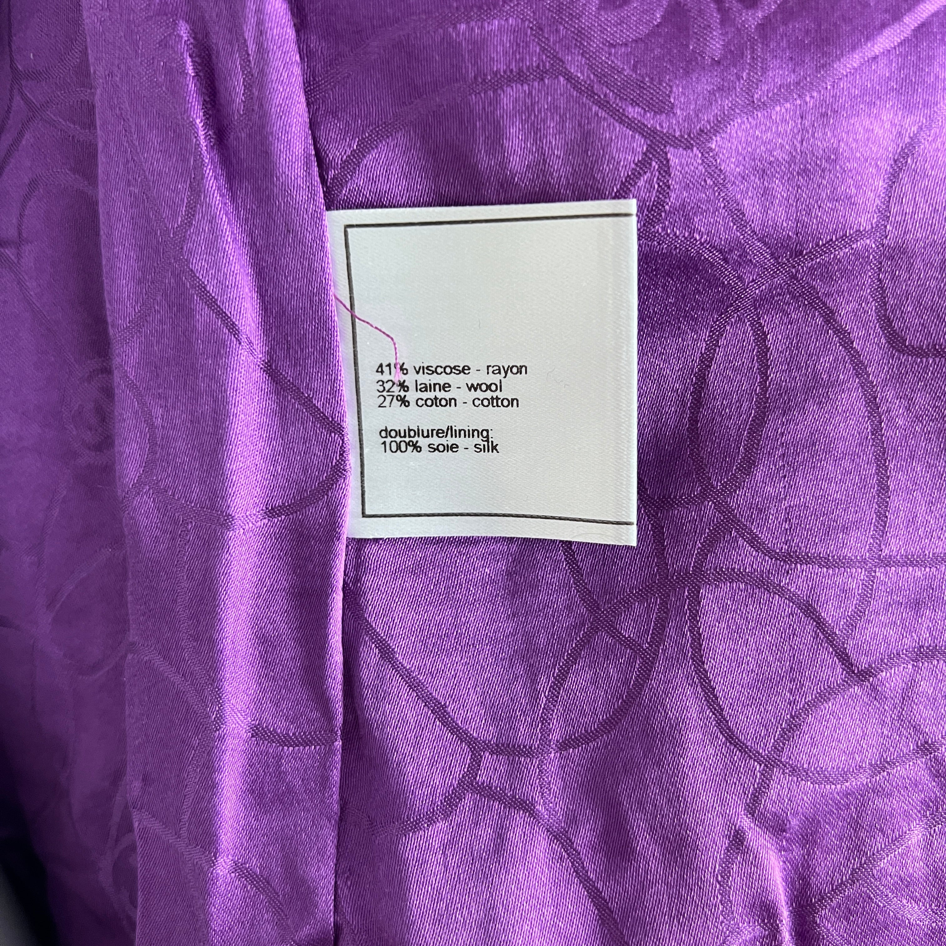 CHANEL S pink tweed jacket