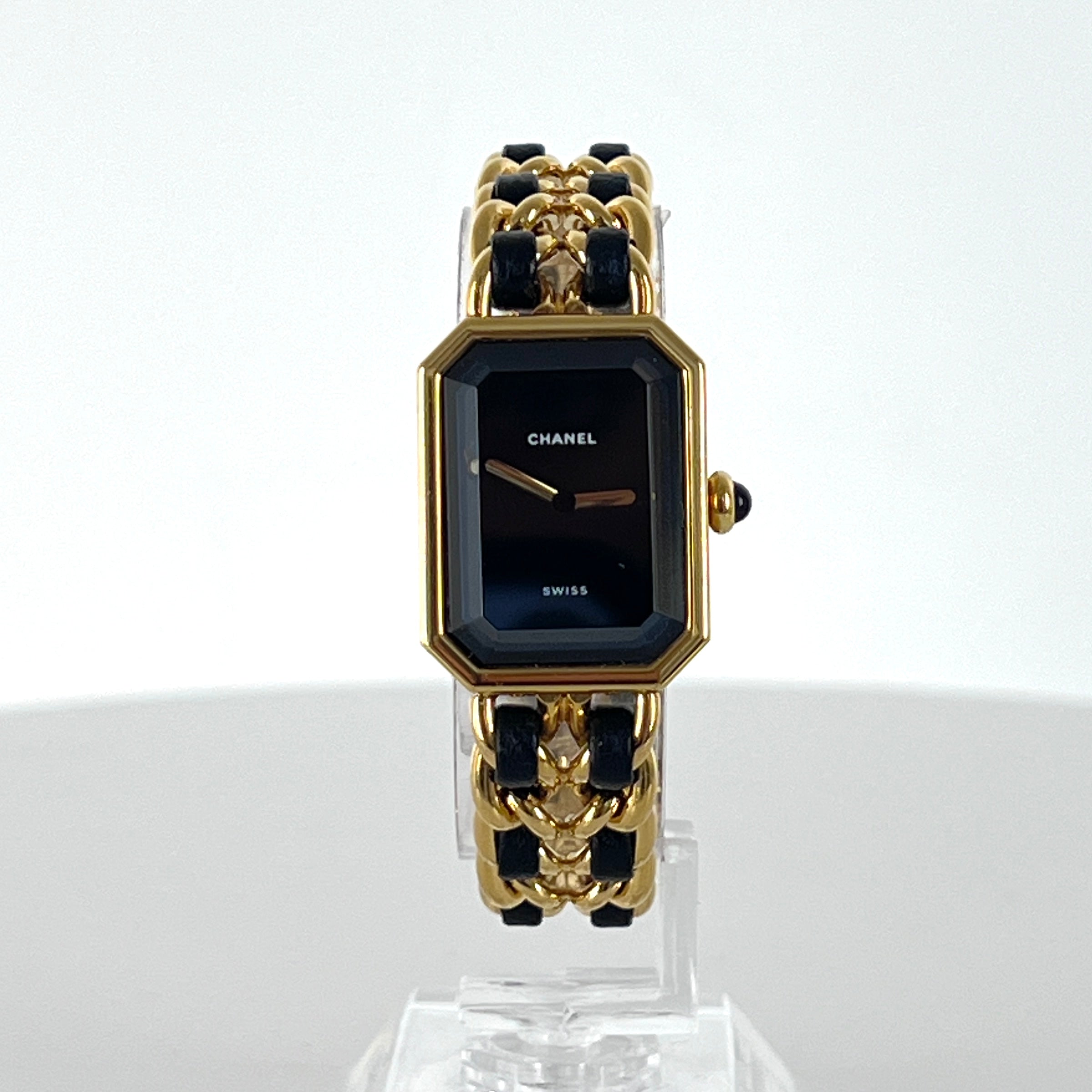 Montre CHANEL Première plaquée or taille M