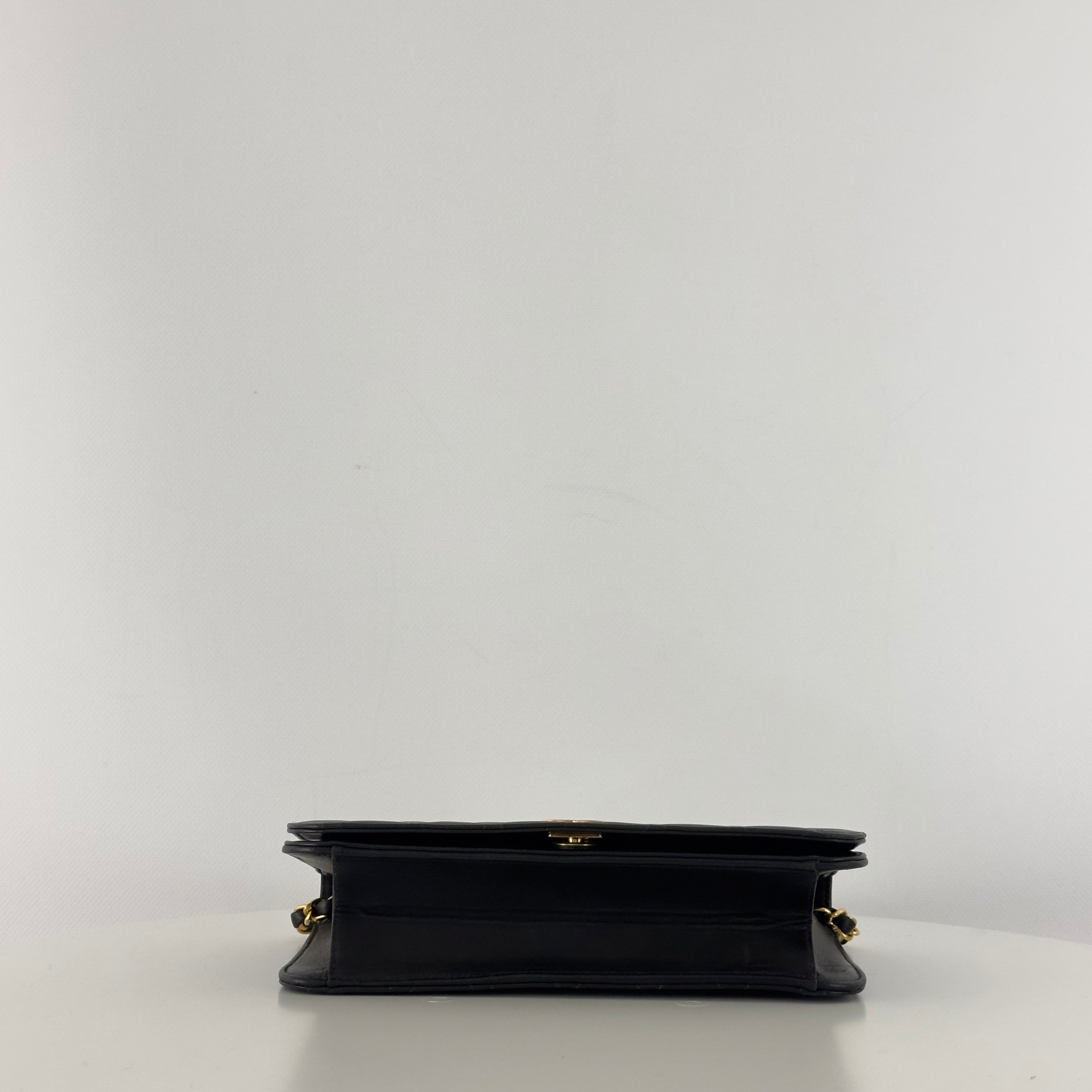 Sac à main CHANEL Timeless WOC Small cuir d'agneau noir