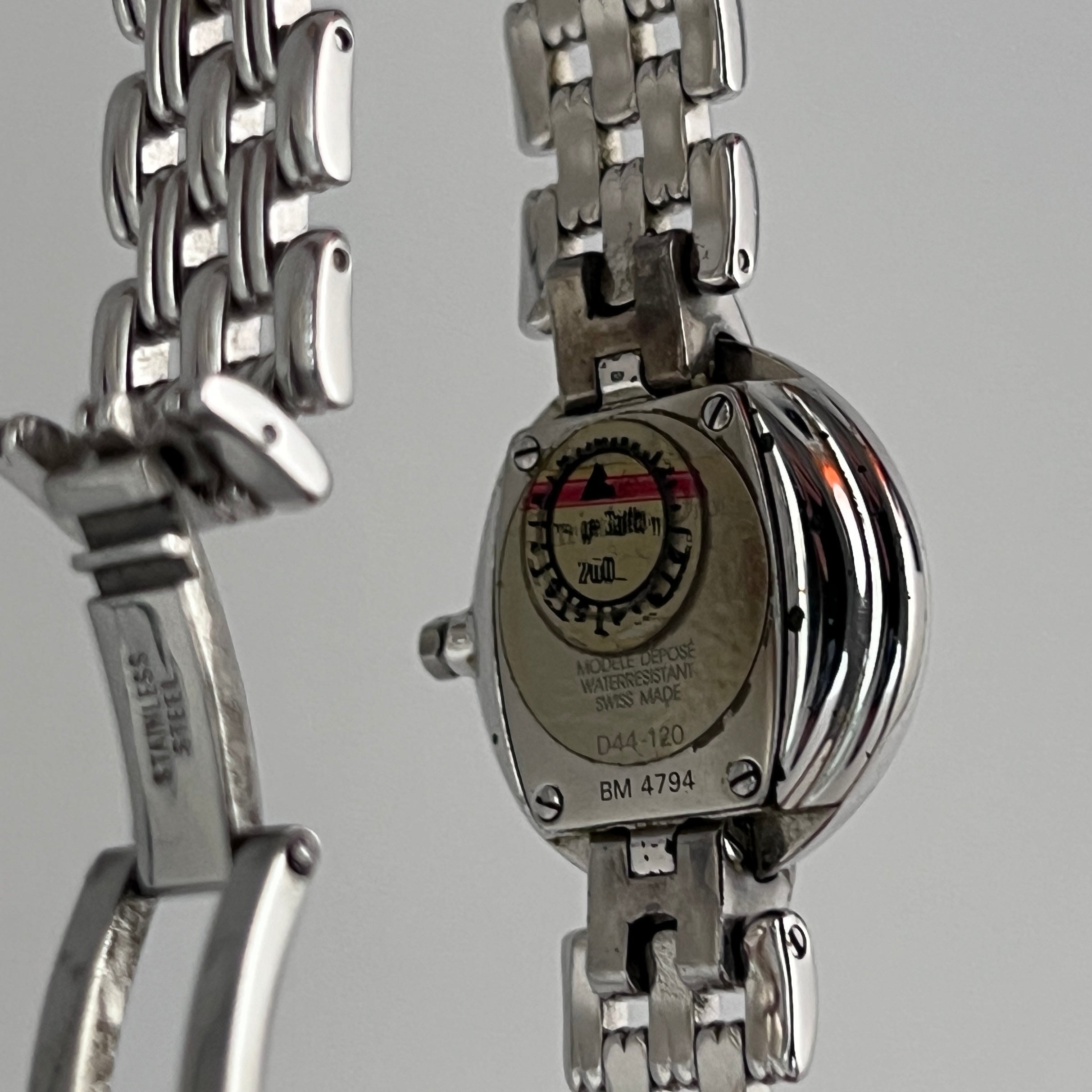 Montre DIOR Bagheera acier argenté